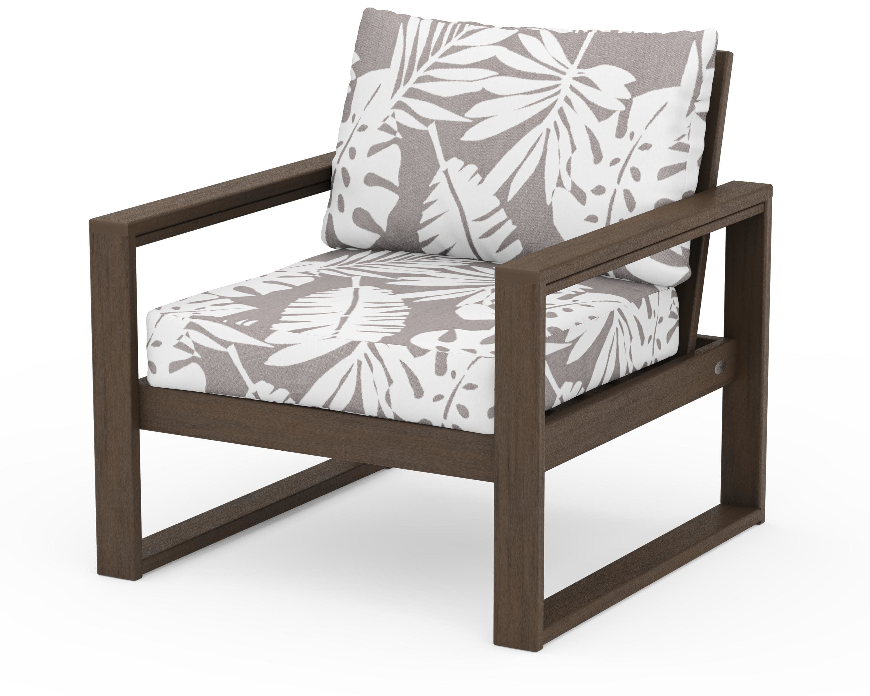 EDGE Club Chair in Kona / Leaf Grey Mist