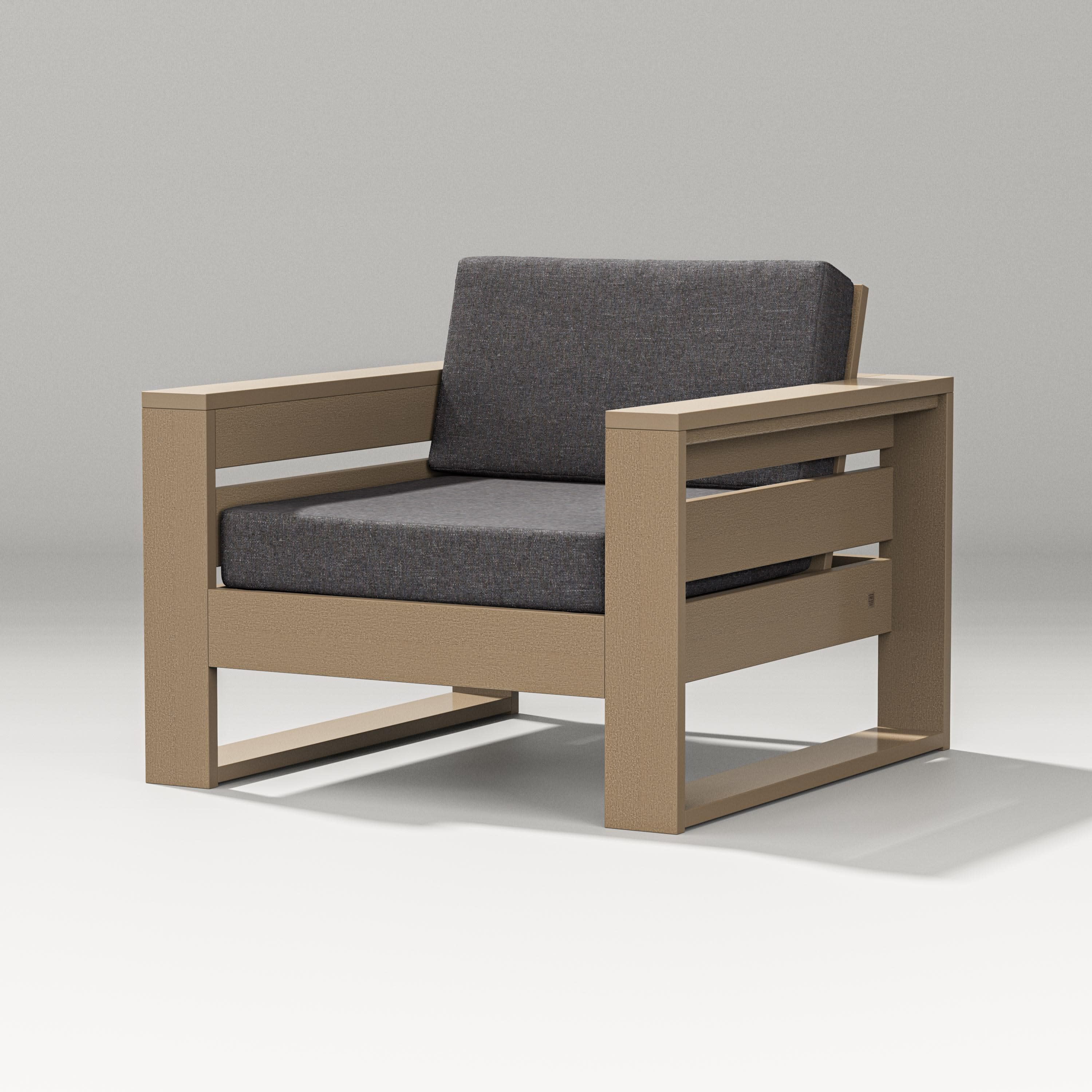 Latitude Lounge Chair in Vintage Sahara / Ash Charcoal