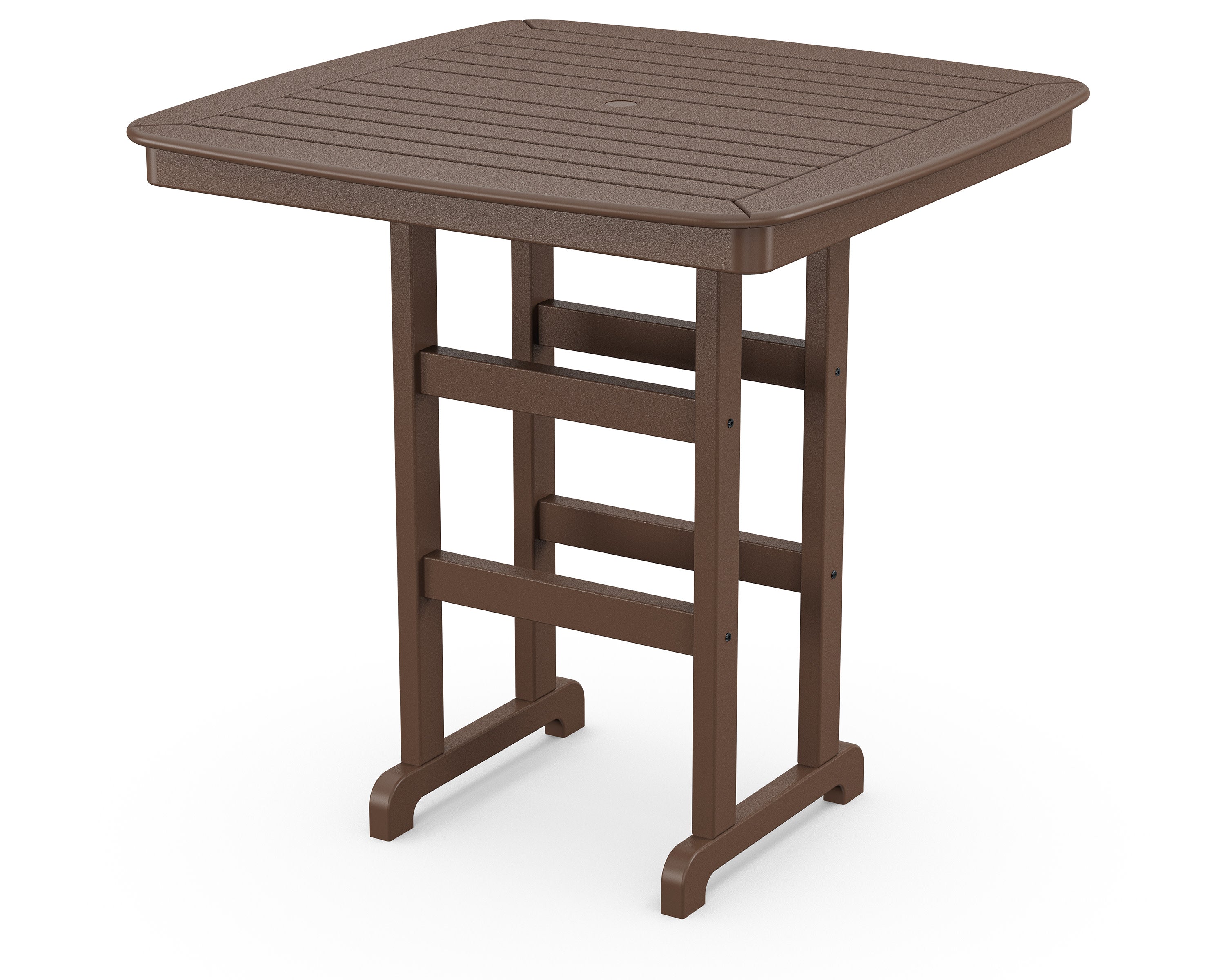Nautical 44" Bar Table in Mahogany