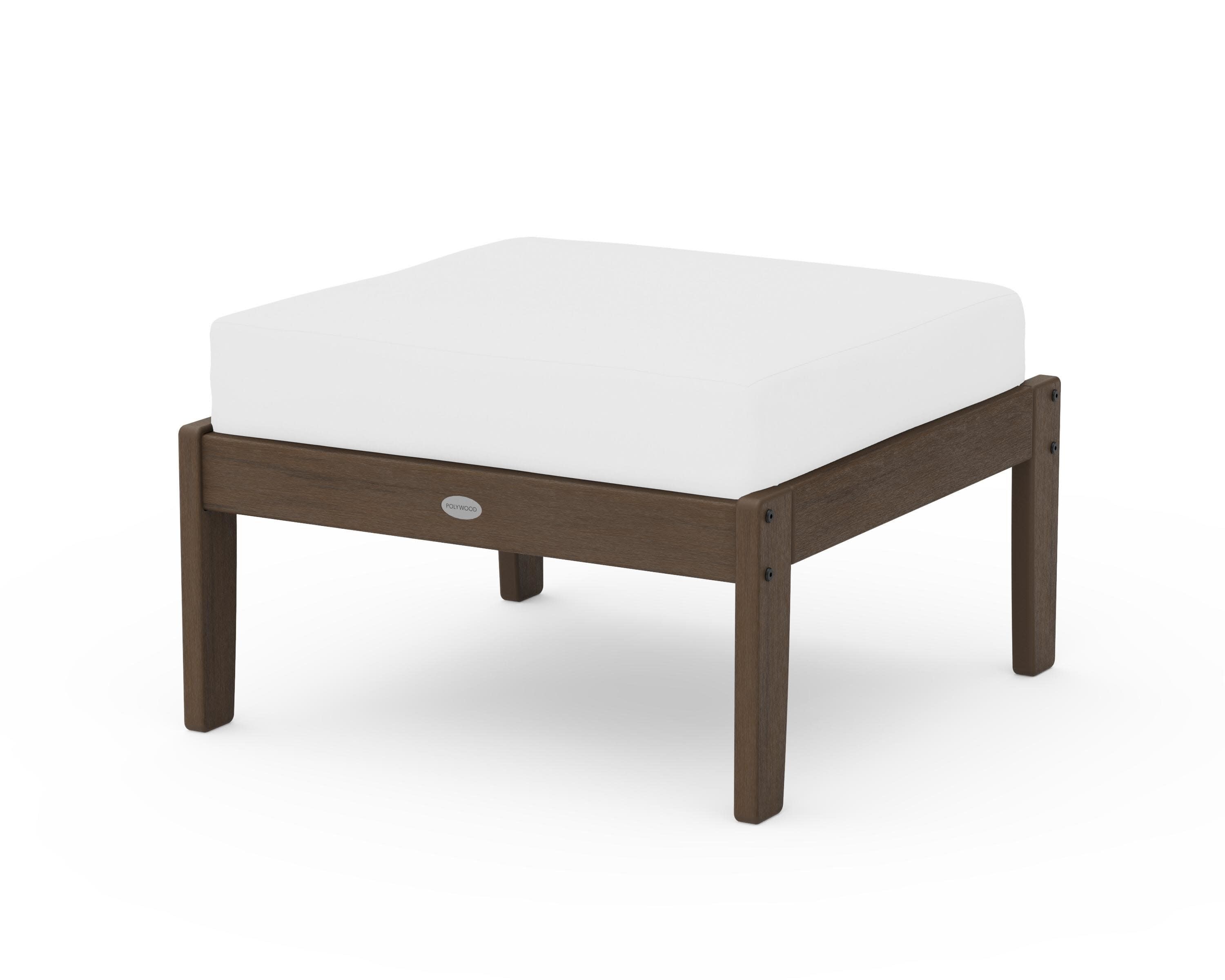 Braxton Deep Seating Ottoman in Kona / Natural