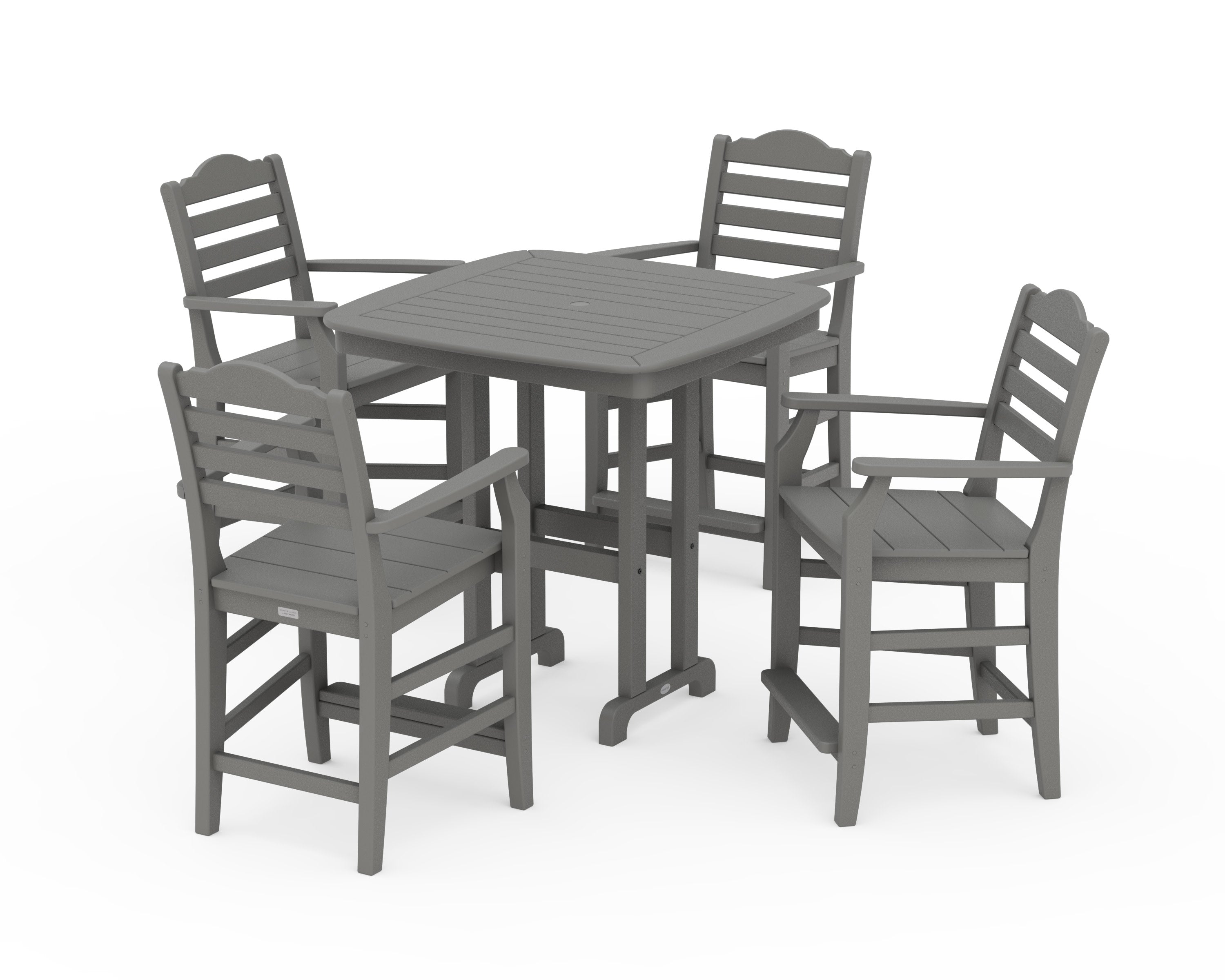 Savannah 5-Piece Counter Set in Slate Grey