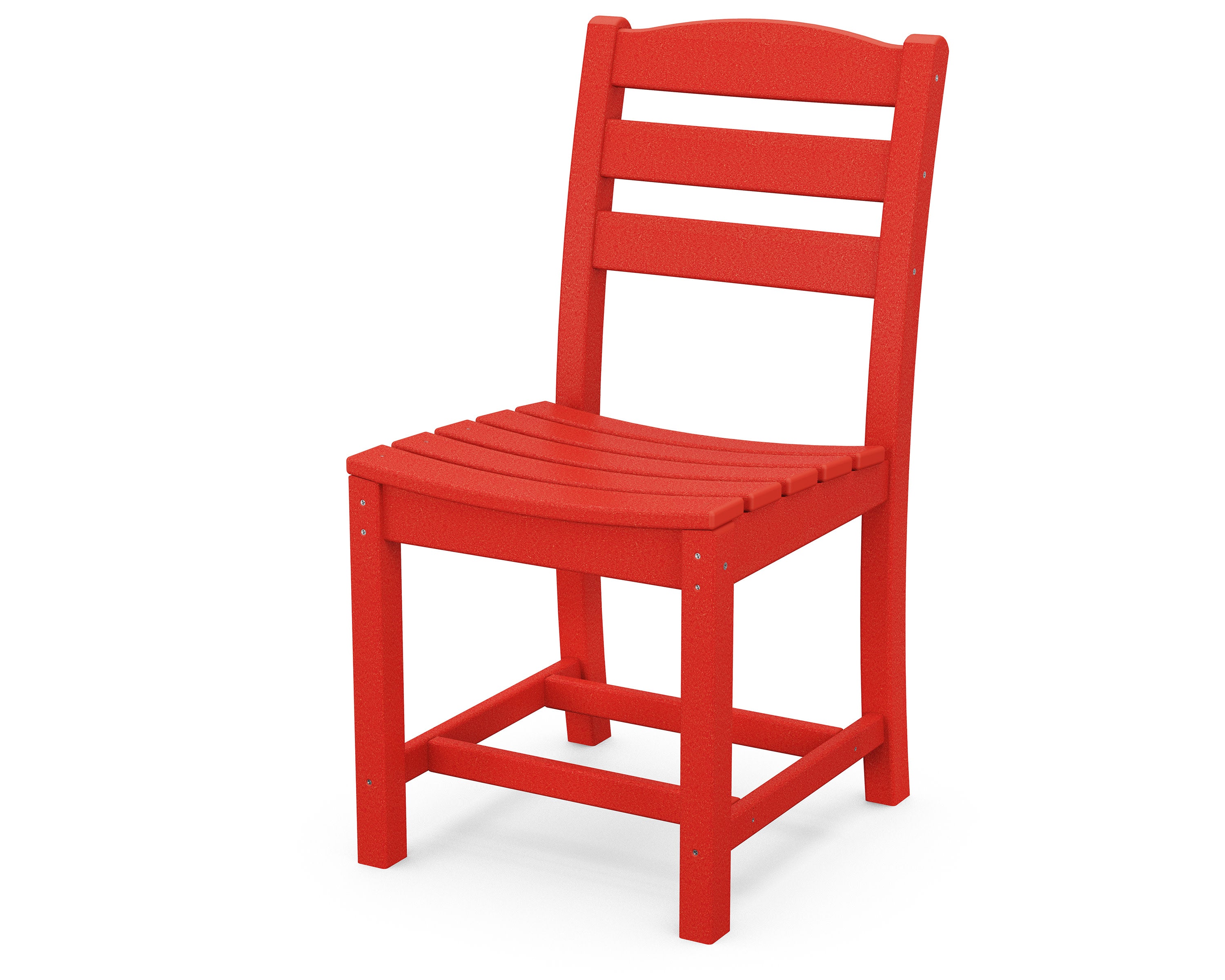 La Casa Caf Dining Side Chair in Sunset Red
