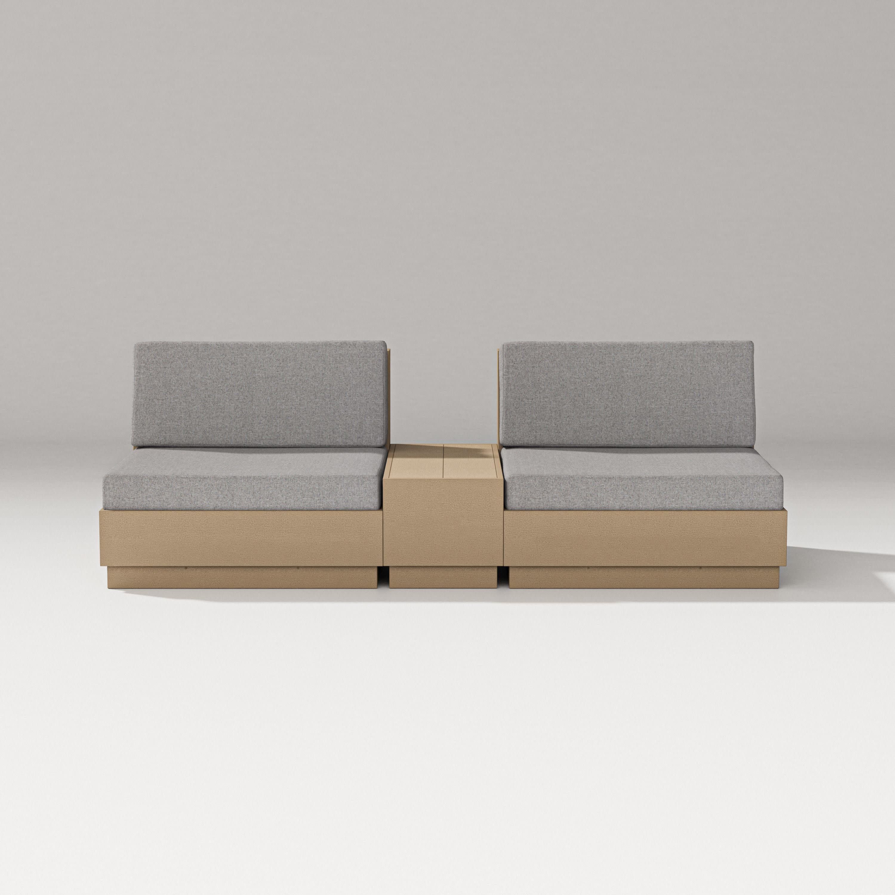 Elevate Lounge Chair Set in Vintage Sahara / Grey Mist