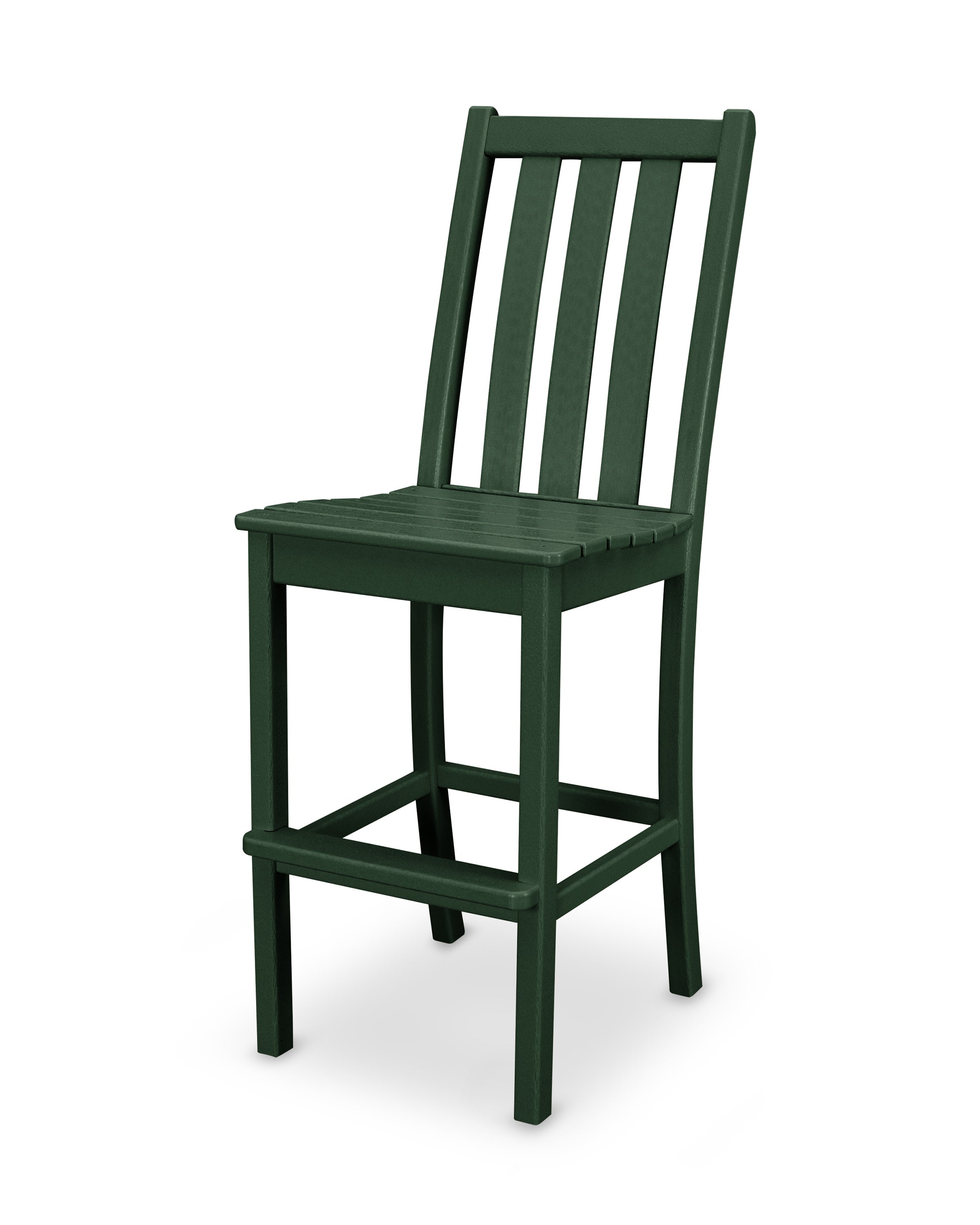 Vineyard Bar Side Chair in Green