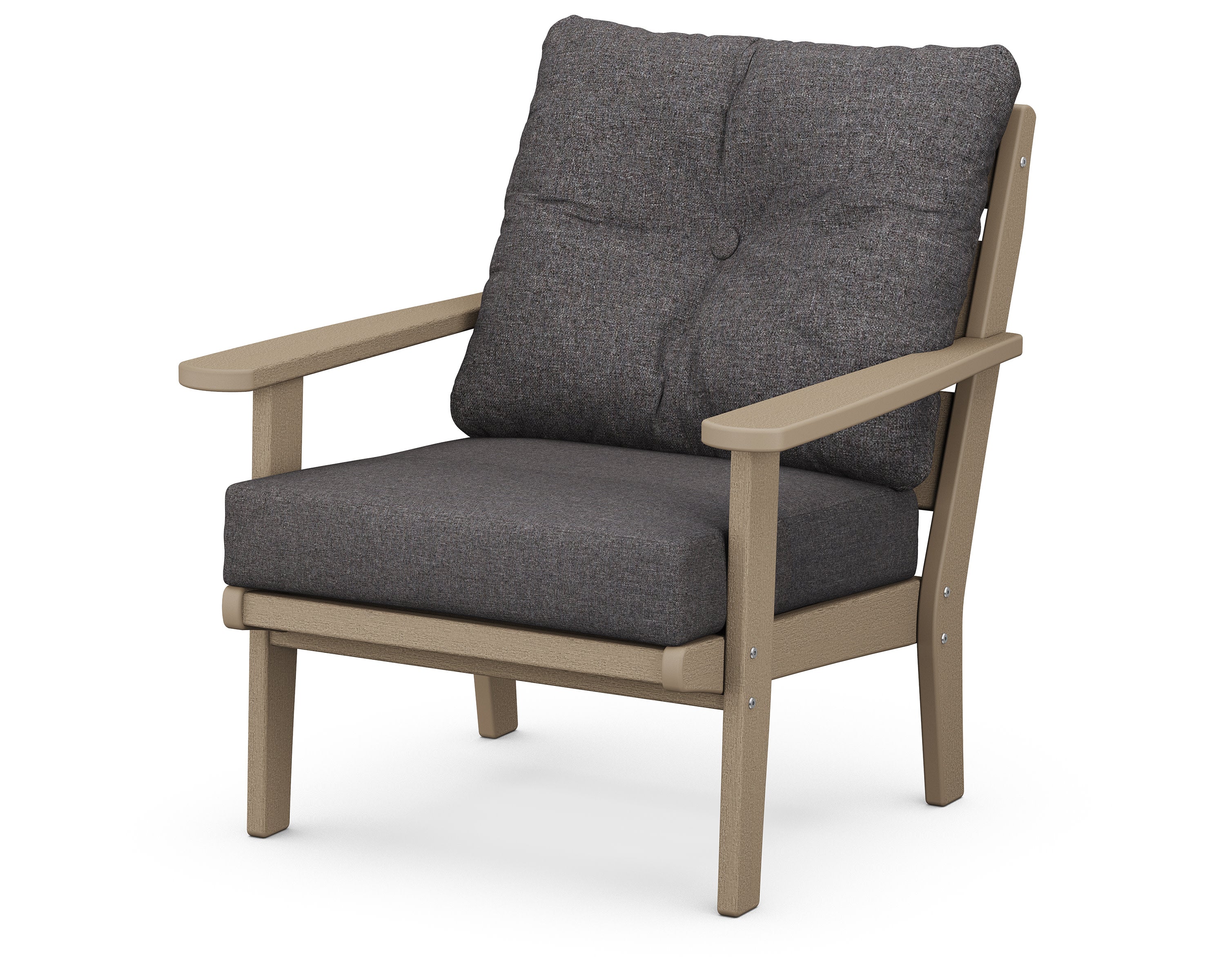 Lakeside Deep Seating Chair in Vintage Sahara / Ash Charcoal