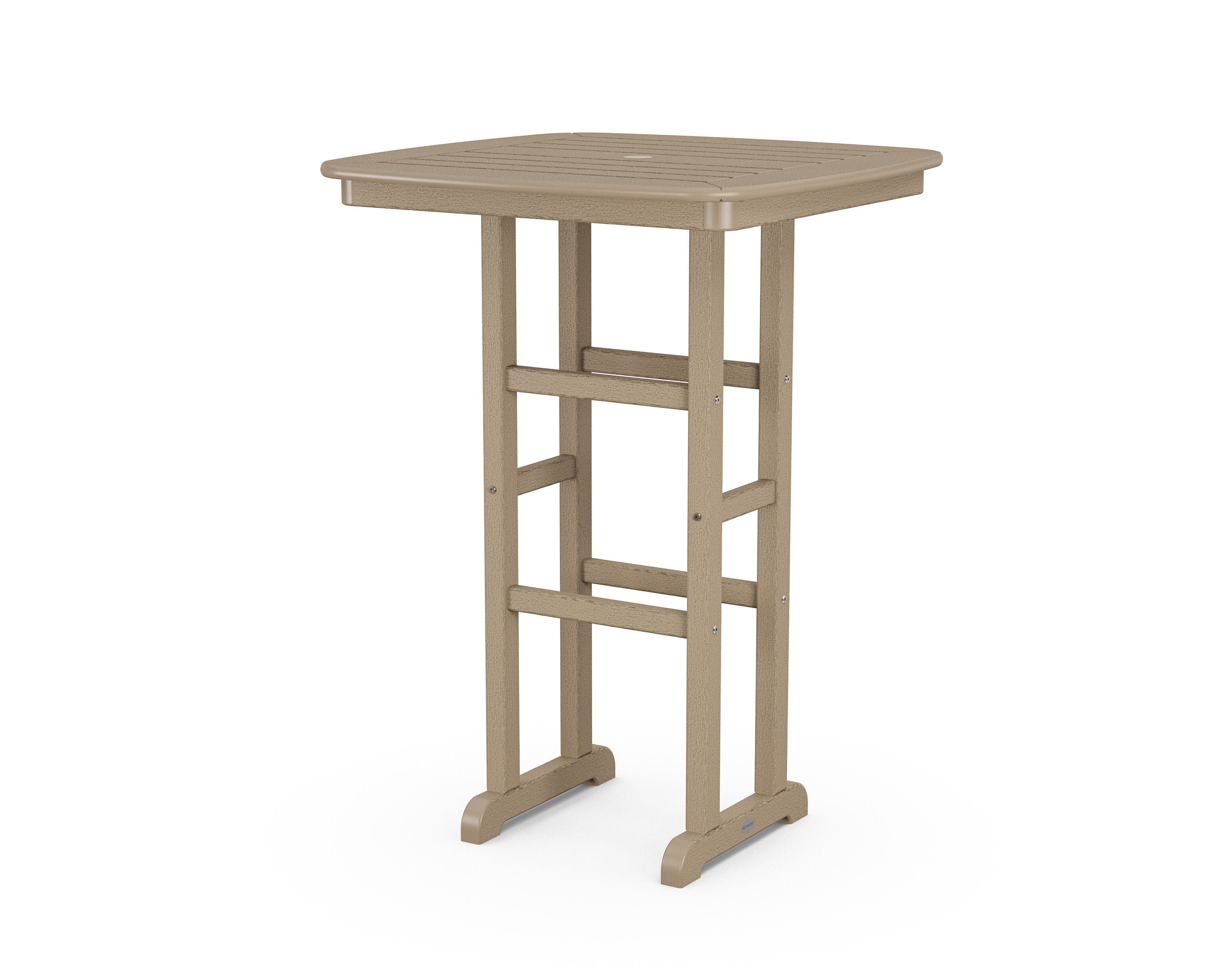 Nautical 31" Bar Table in Vintage Sahara