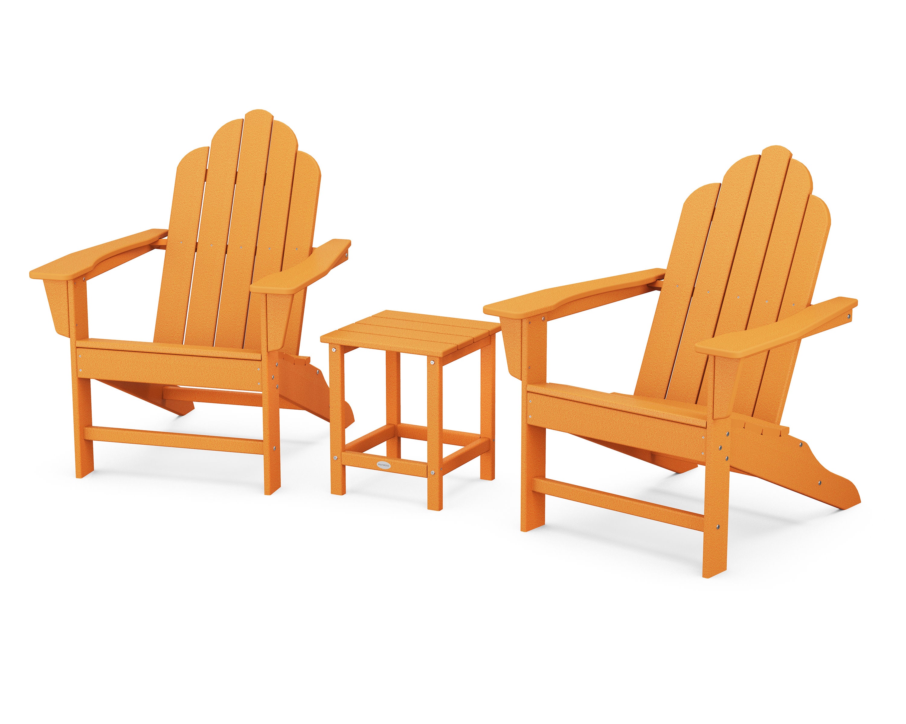Long Island Adirondack 3-Piece Set in Tangerine