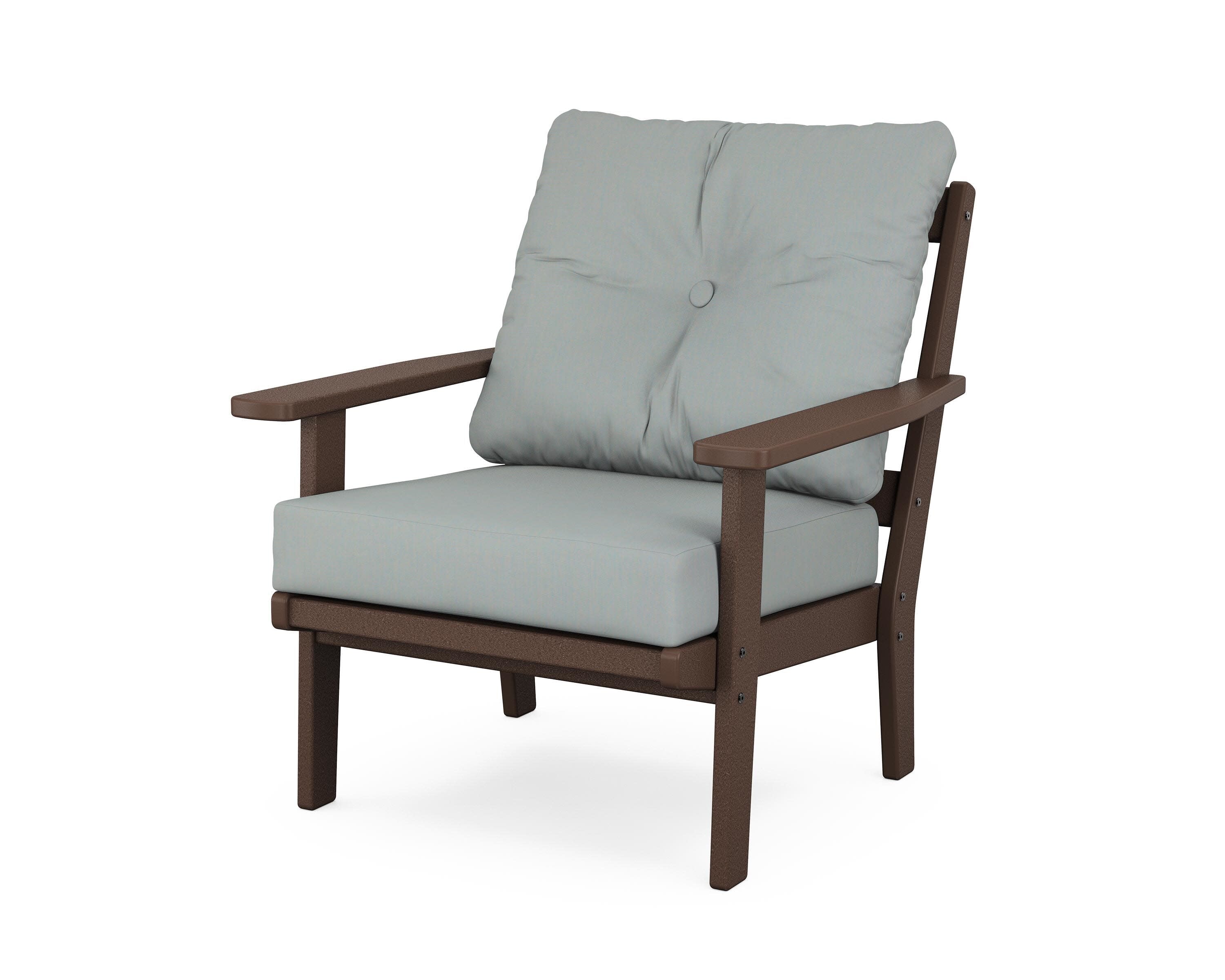 Oxford Deep Seating Chair in Mahogany / Spa