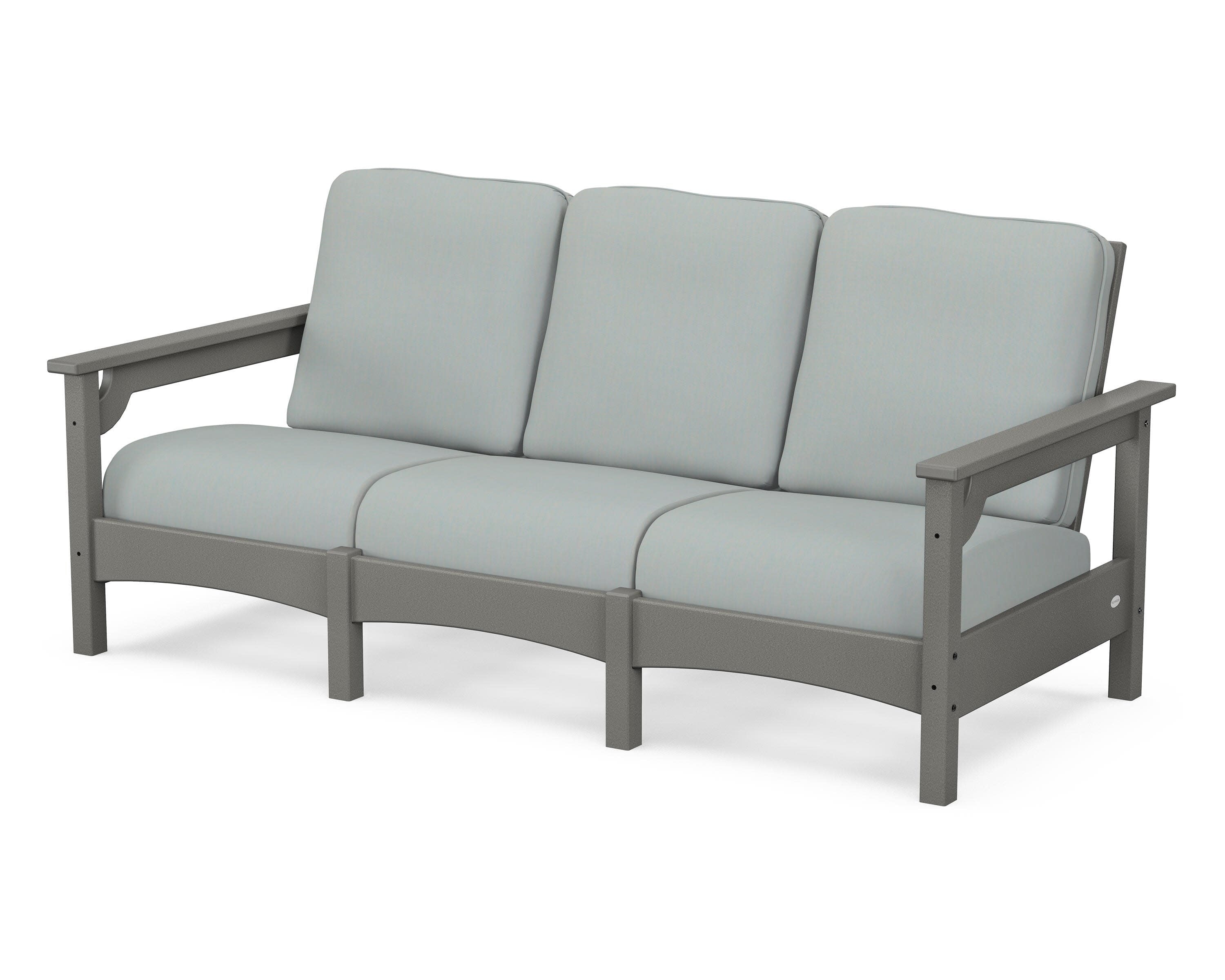Club Sofa in Slate Grey / Spa