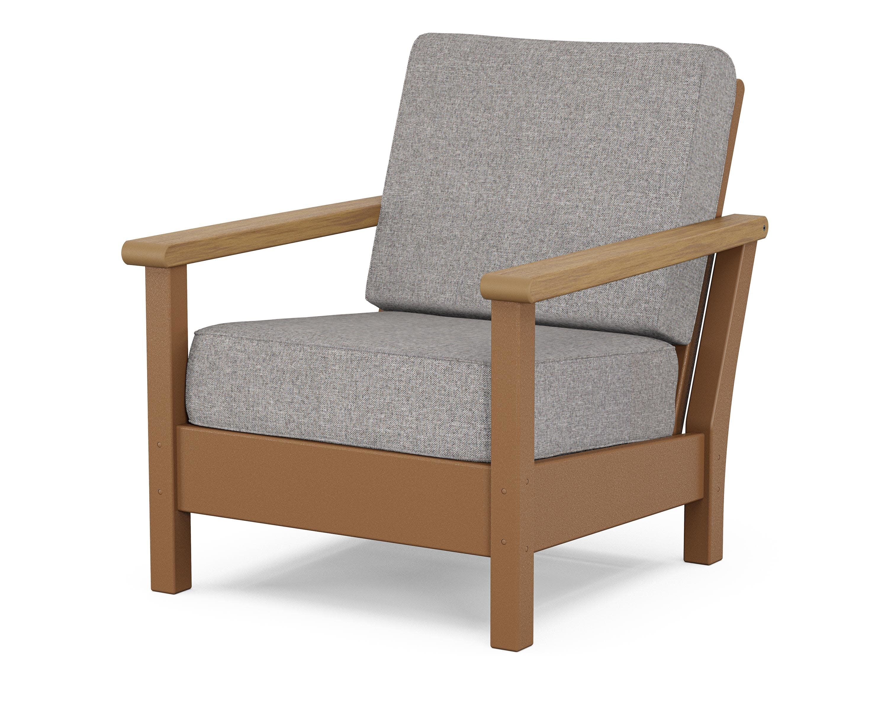 Harbour Deep Seating Chair in Teak / Natural / Grey Mist