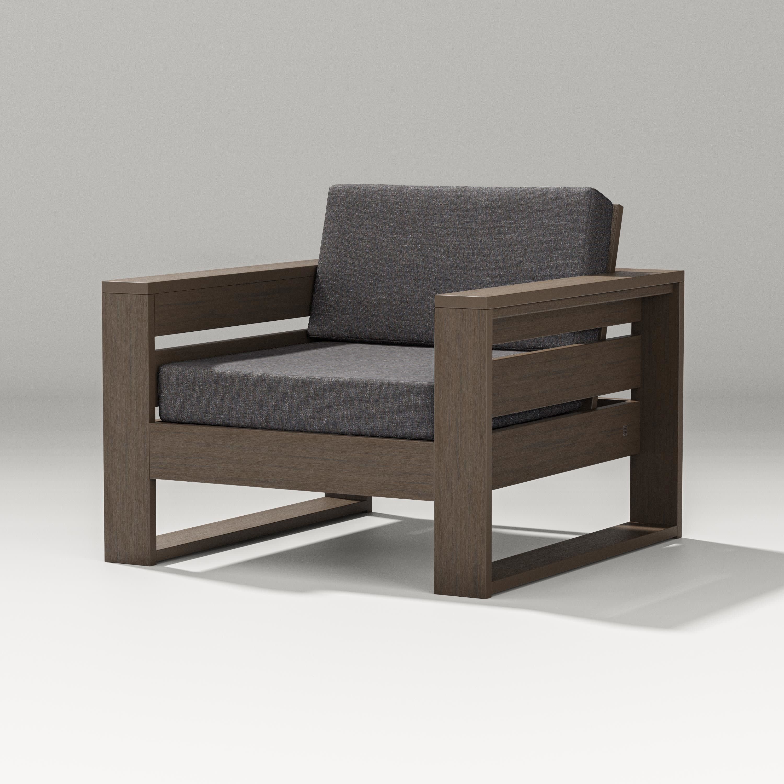 Latitude Lounge Chair in Kona / Ash Charcoal