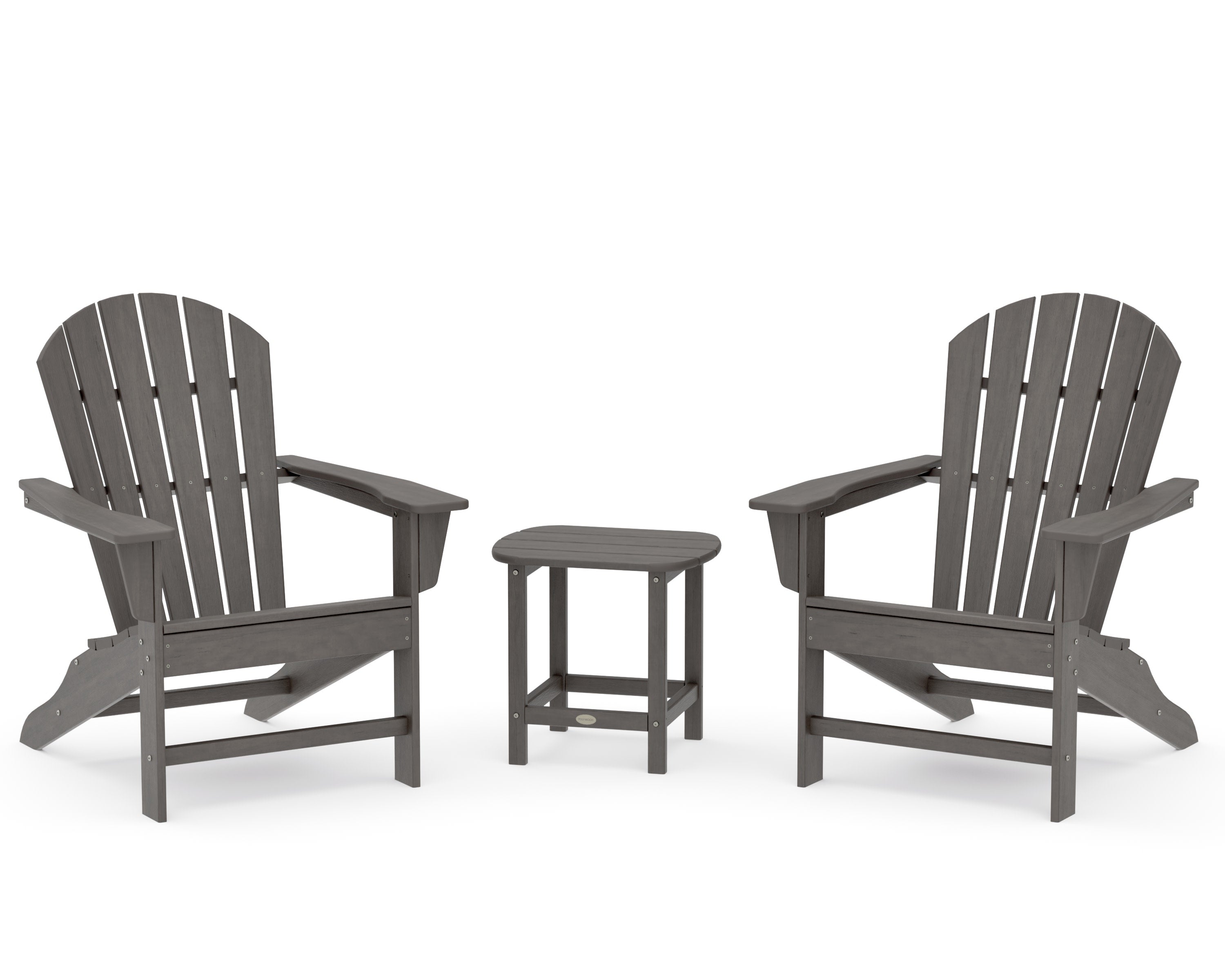 South Beach Adirondack 3-Piece Set in Driftwood