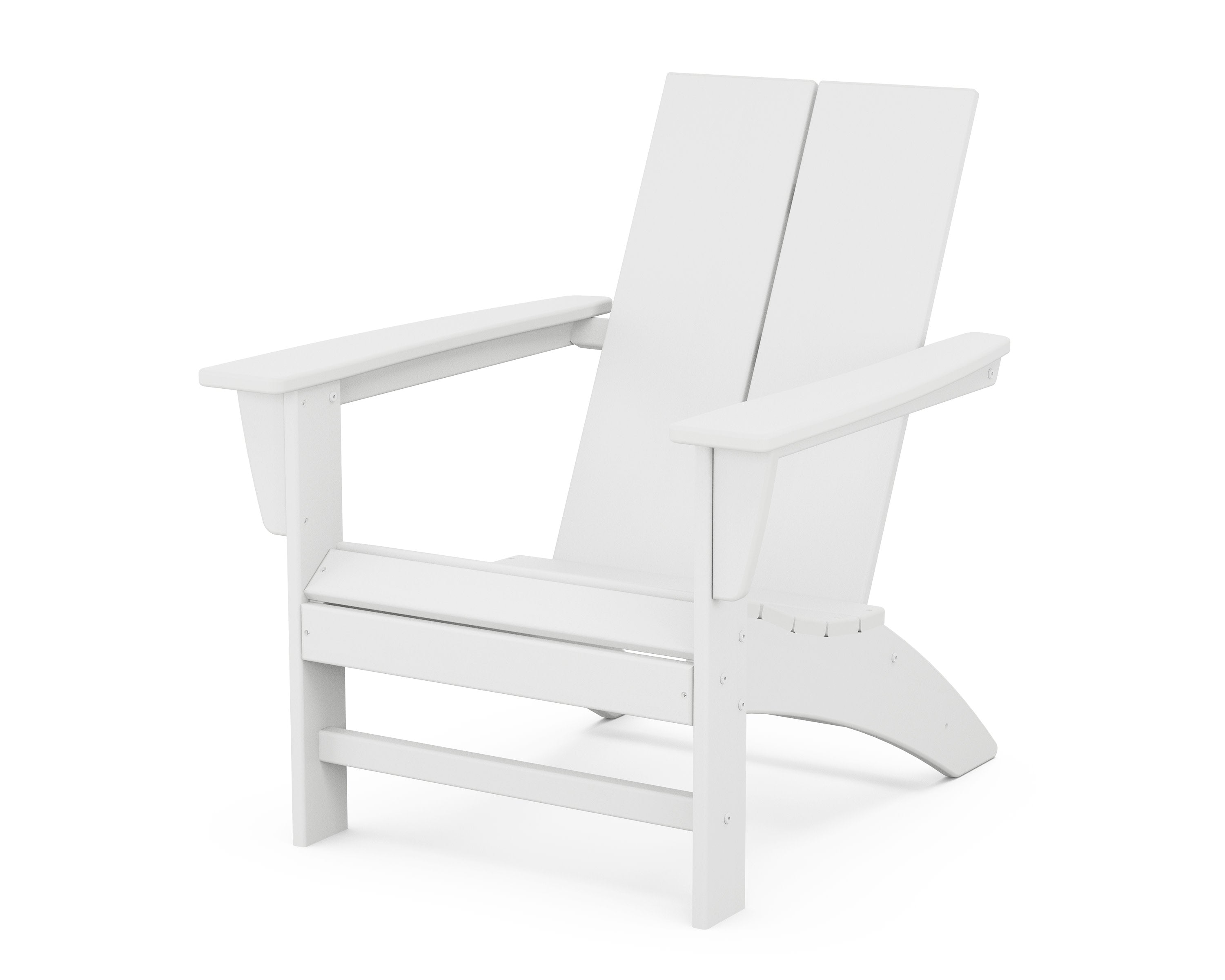 Cottage Modern Adirondack Chair in White