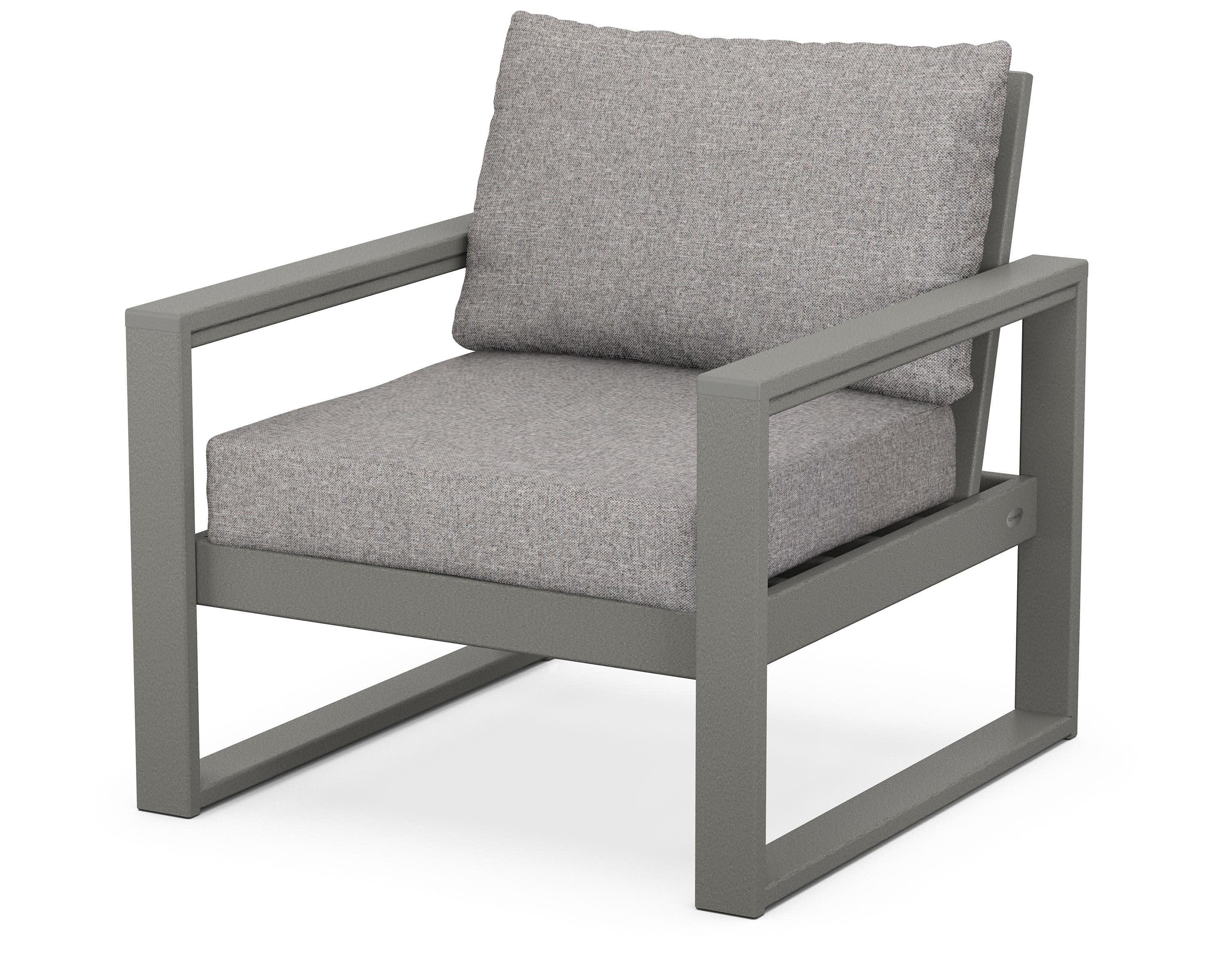 EDGE Club Chair in Slate Grey / Grey Mist