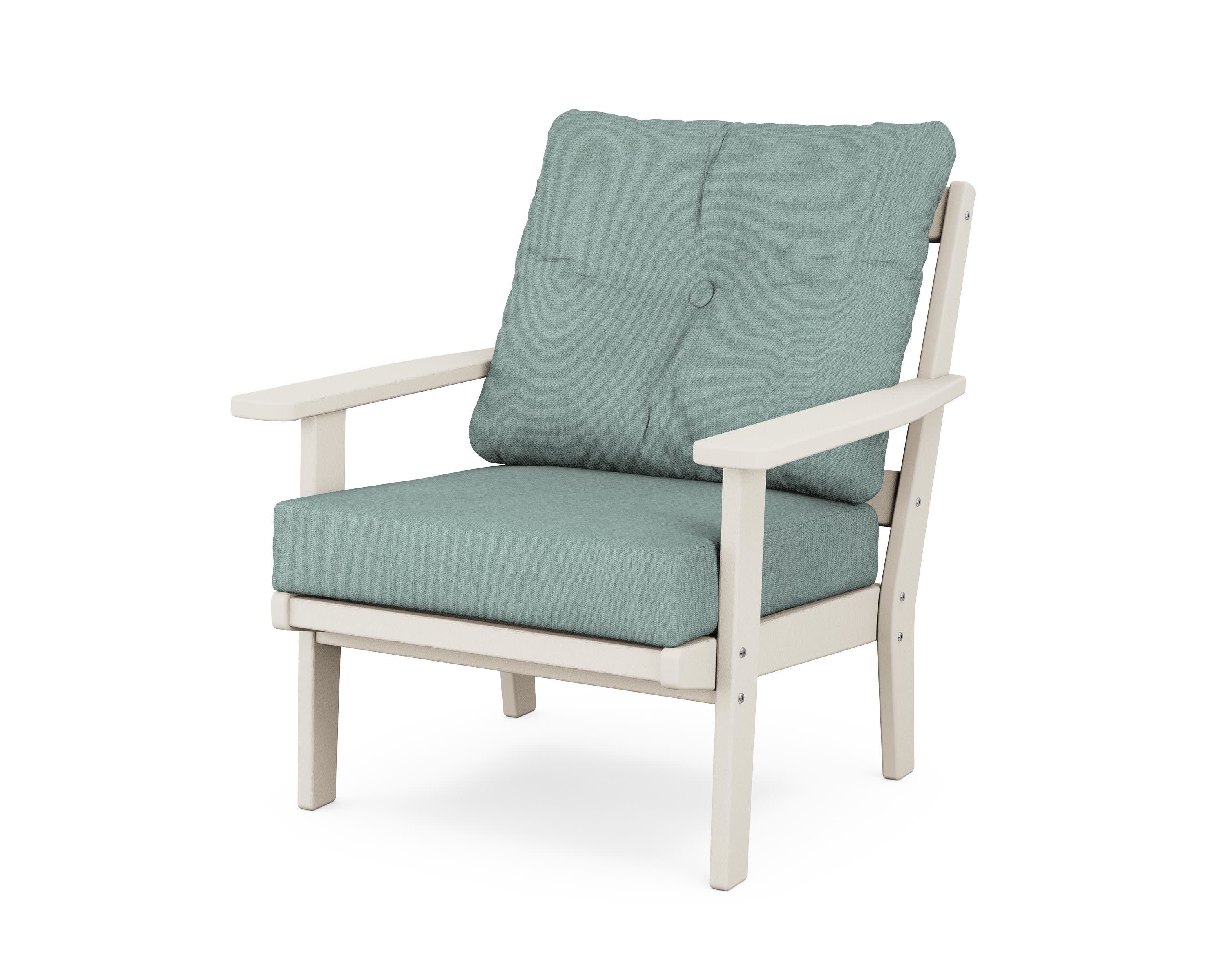 Oxford Deep Seating Chair in Sand / Glacier Spa