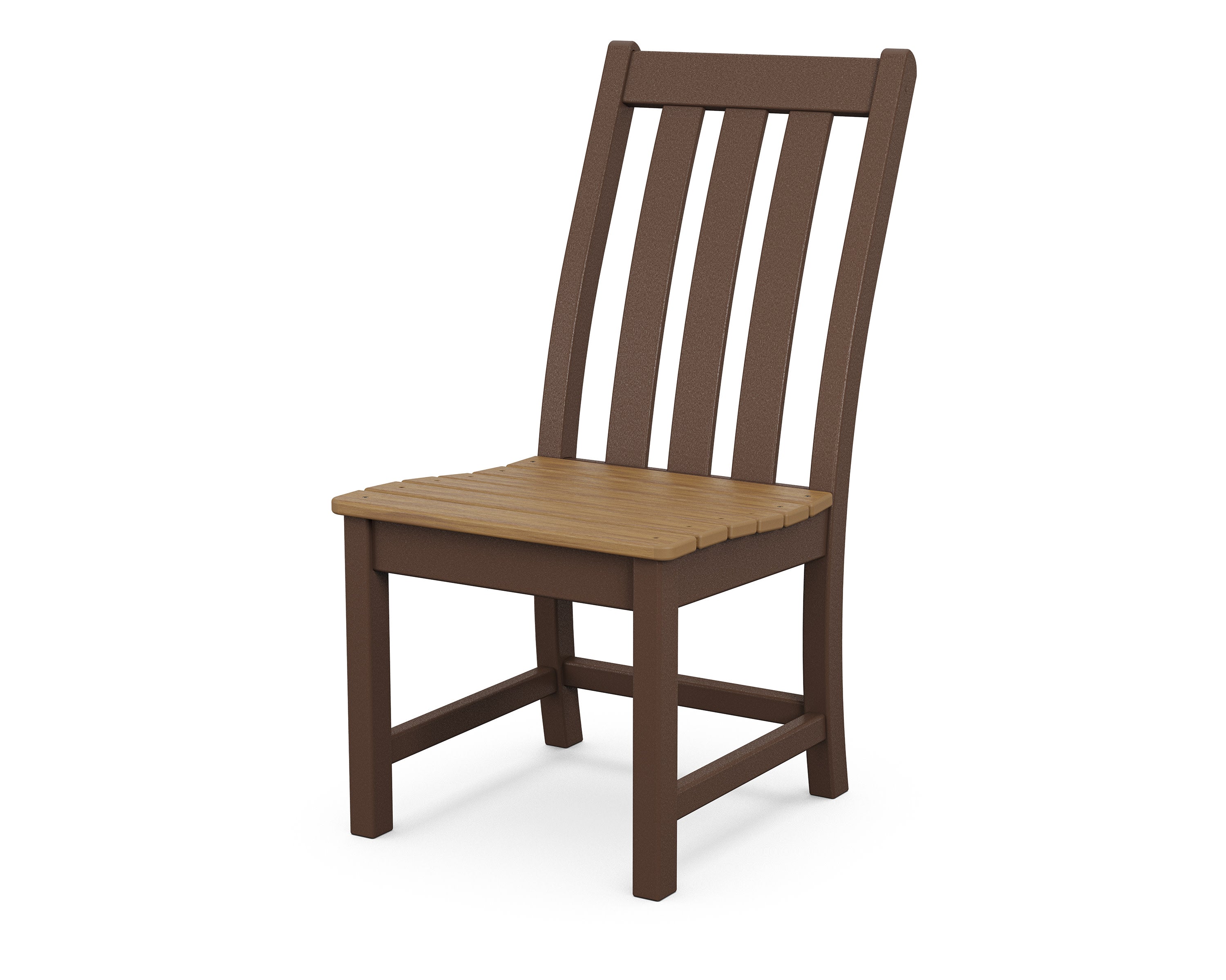 Vineyard Dining Side Chair in Mahogany / Natural