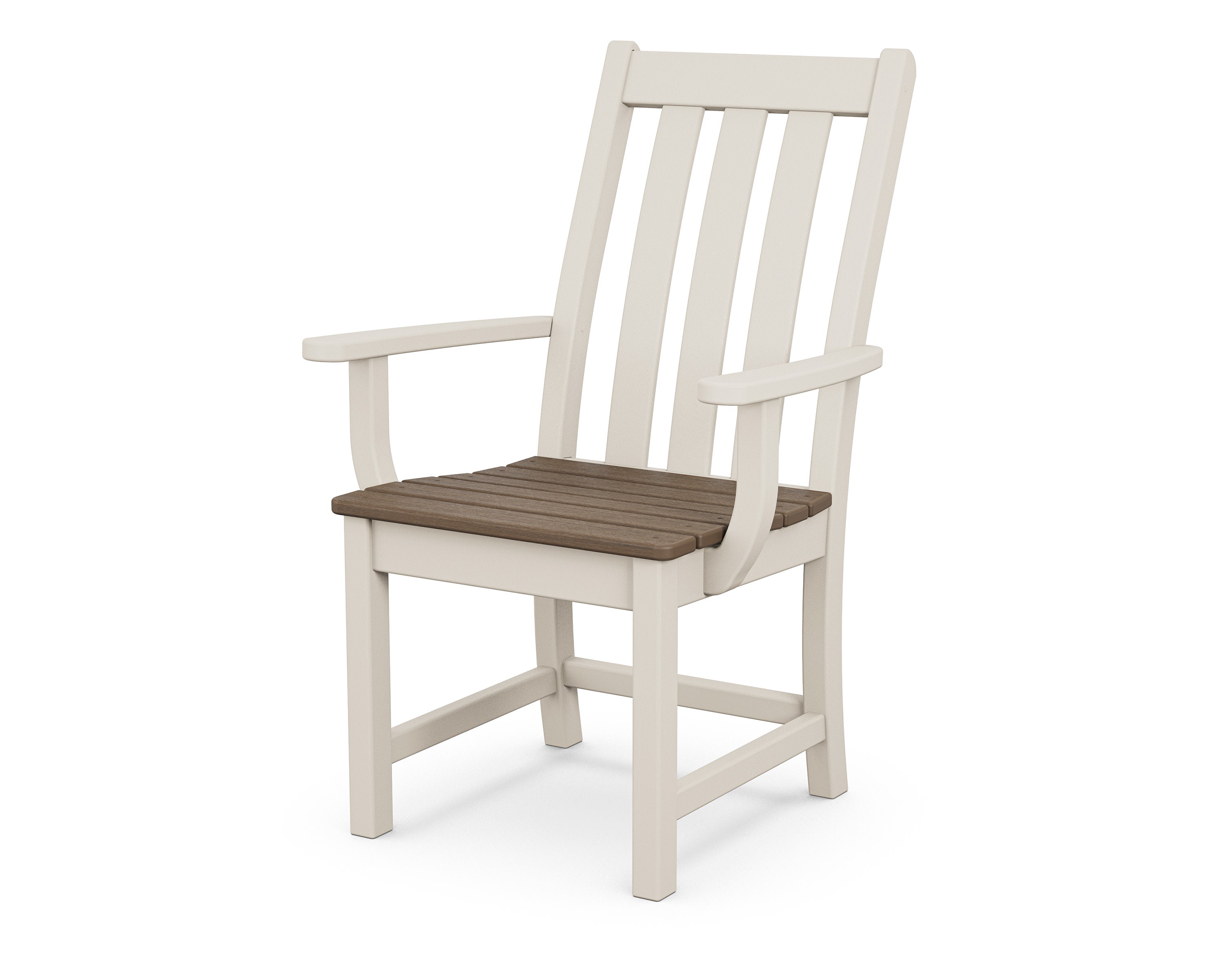 Vineyard Dining Arm Chair in Sand / Kona
