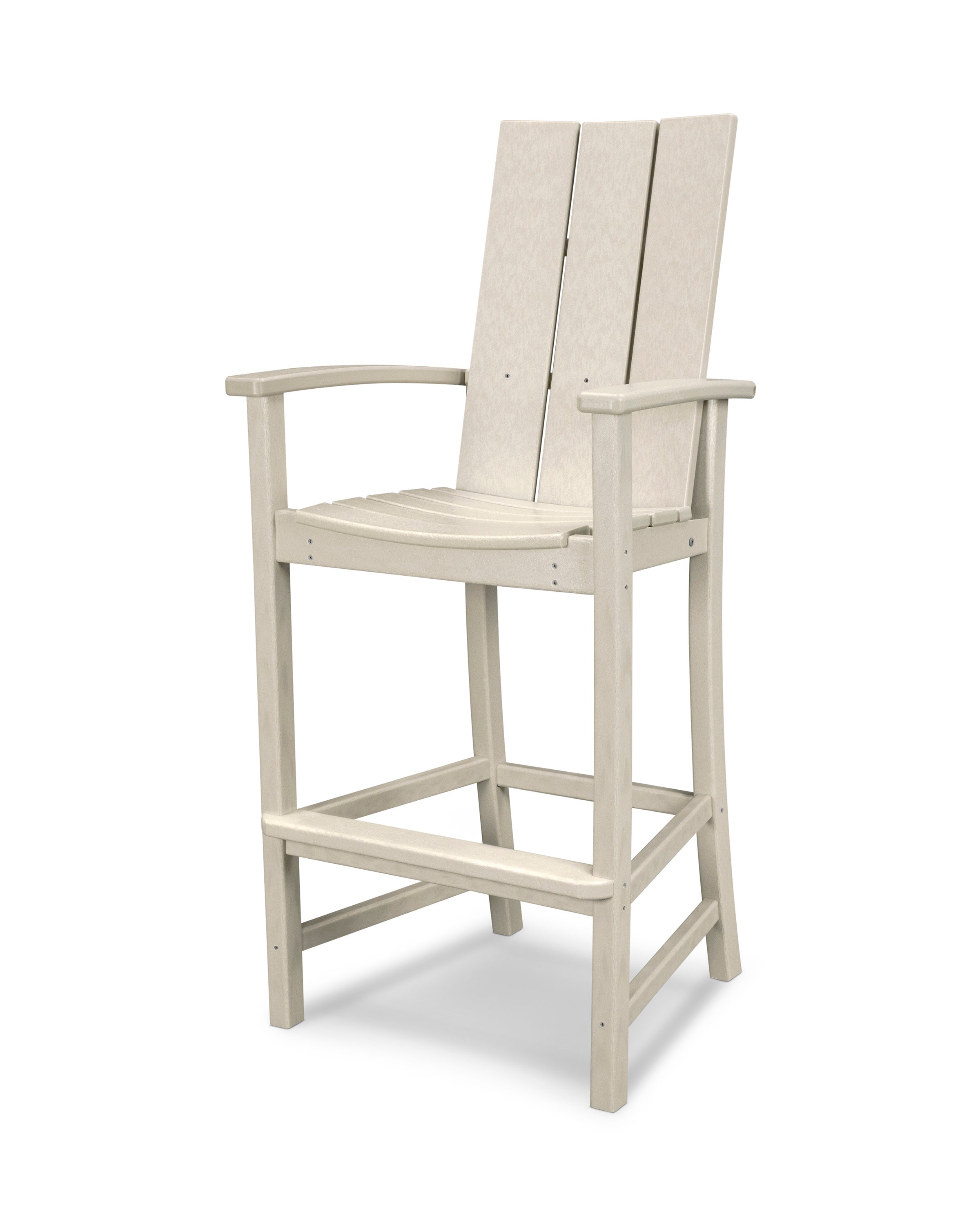 Modern Adirondack Bar Chair in Sand