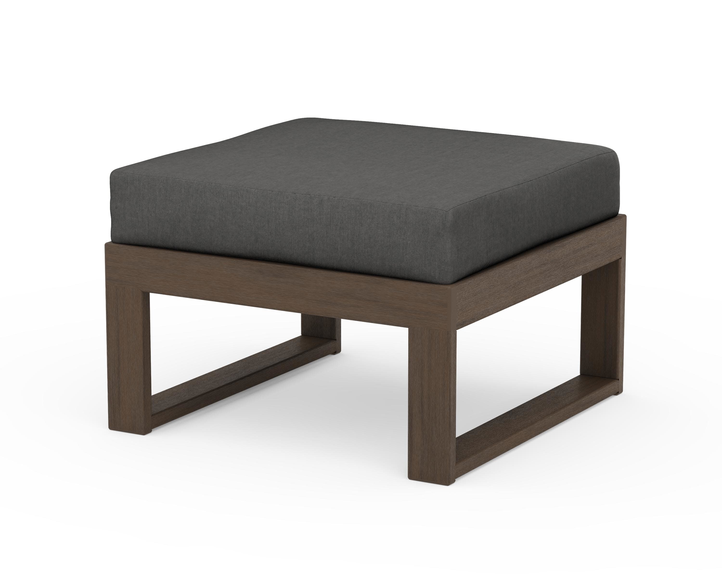 Modular Ottoman - Modern in Kona / Spectrum Carbon