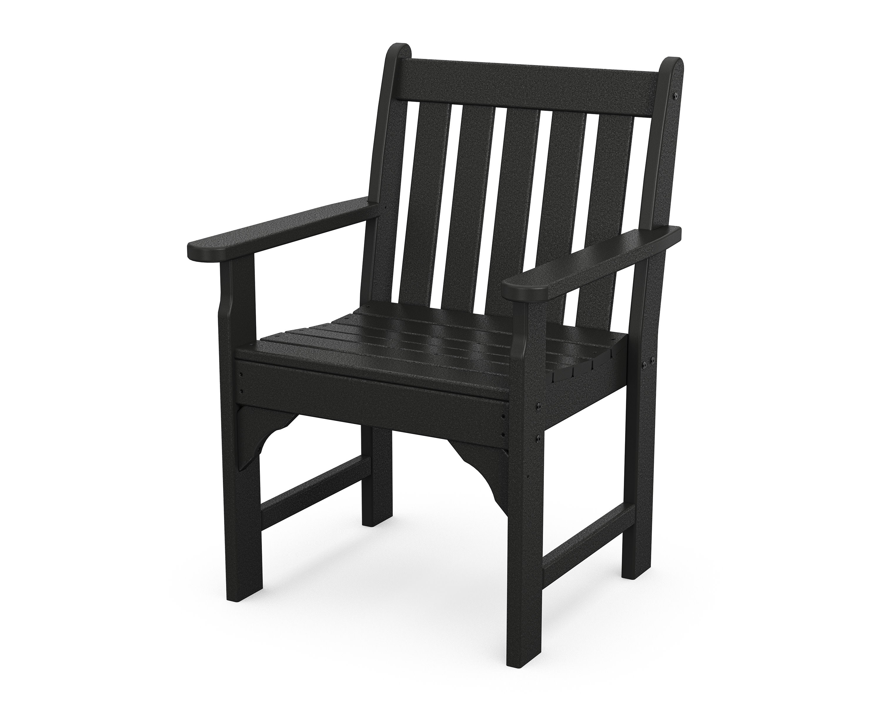 Vineyard Garden Arm Chair in Black