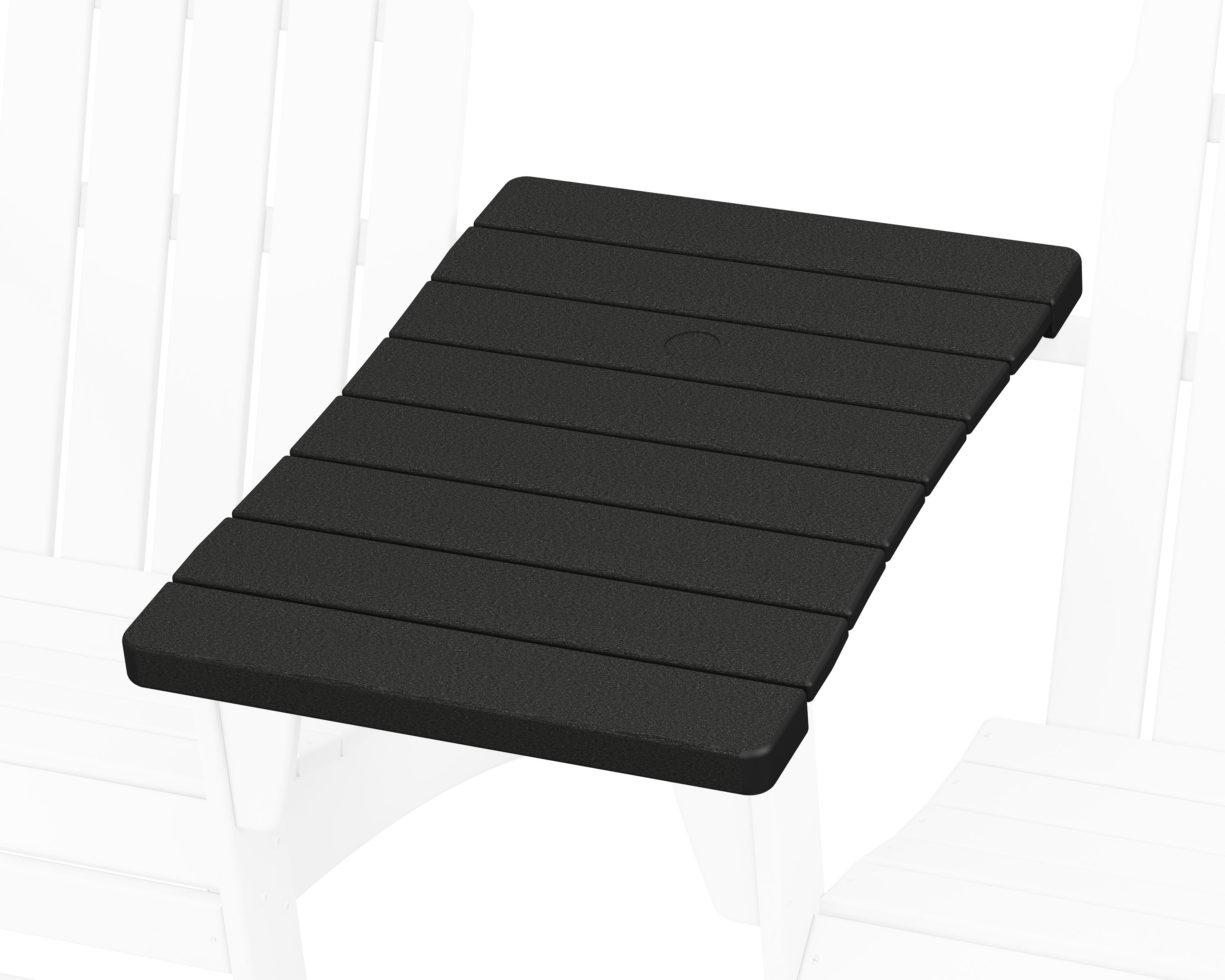 400 Series Straight Adirondack Connecting Table in Black