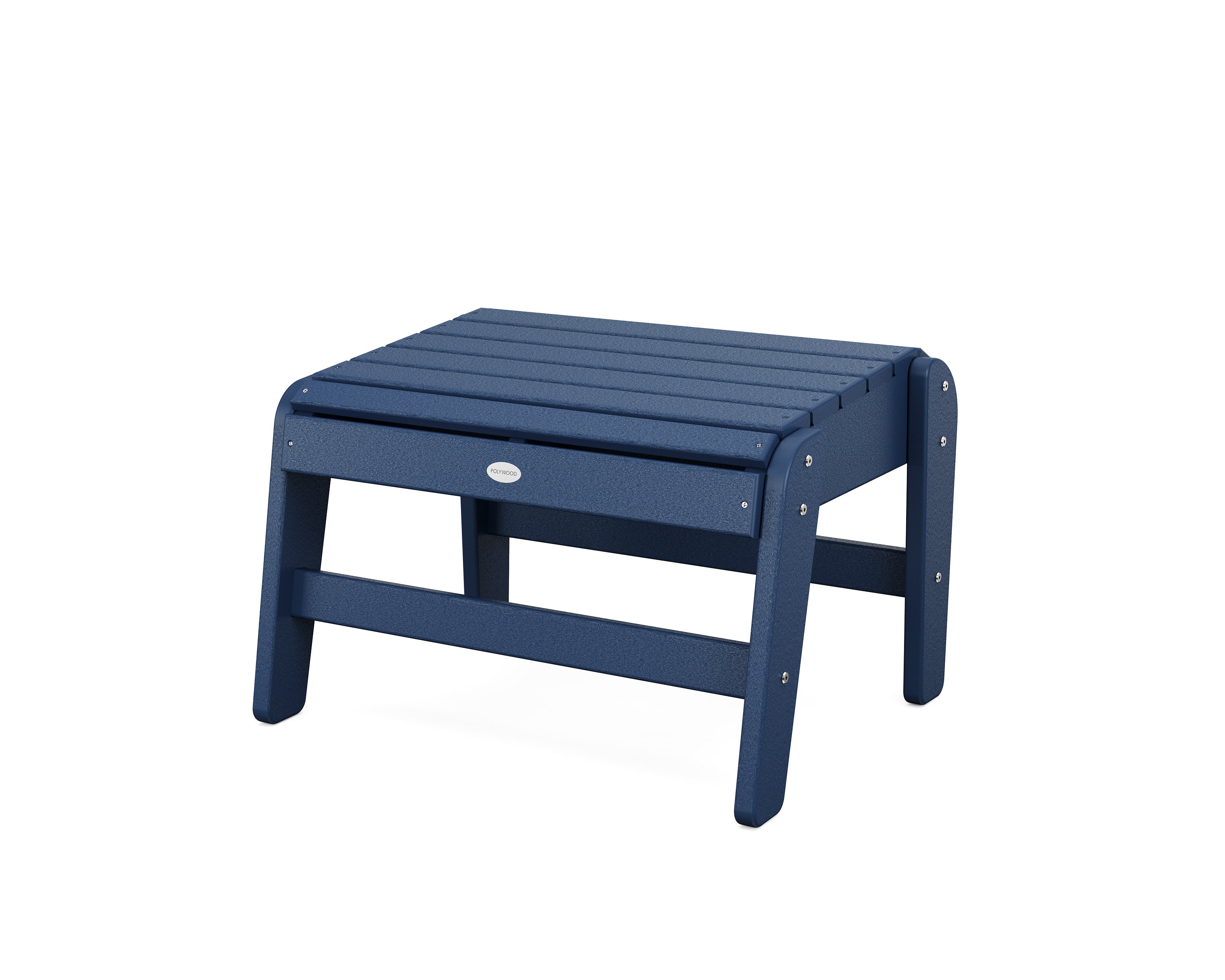 Grand Upright Adirondack Ottoman in Navy
