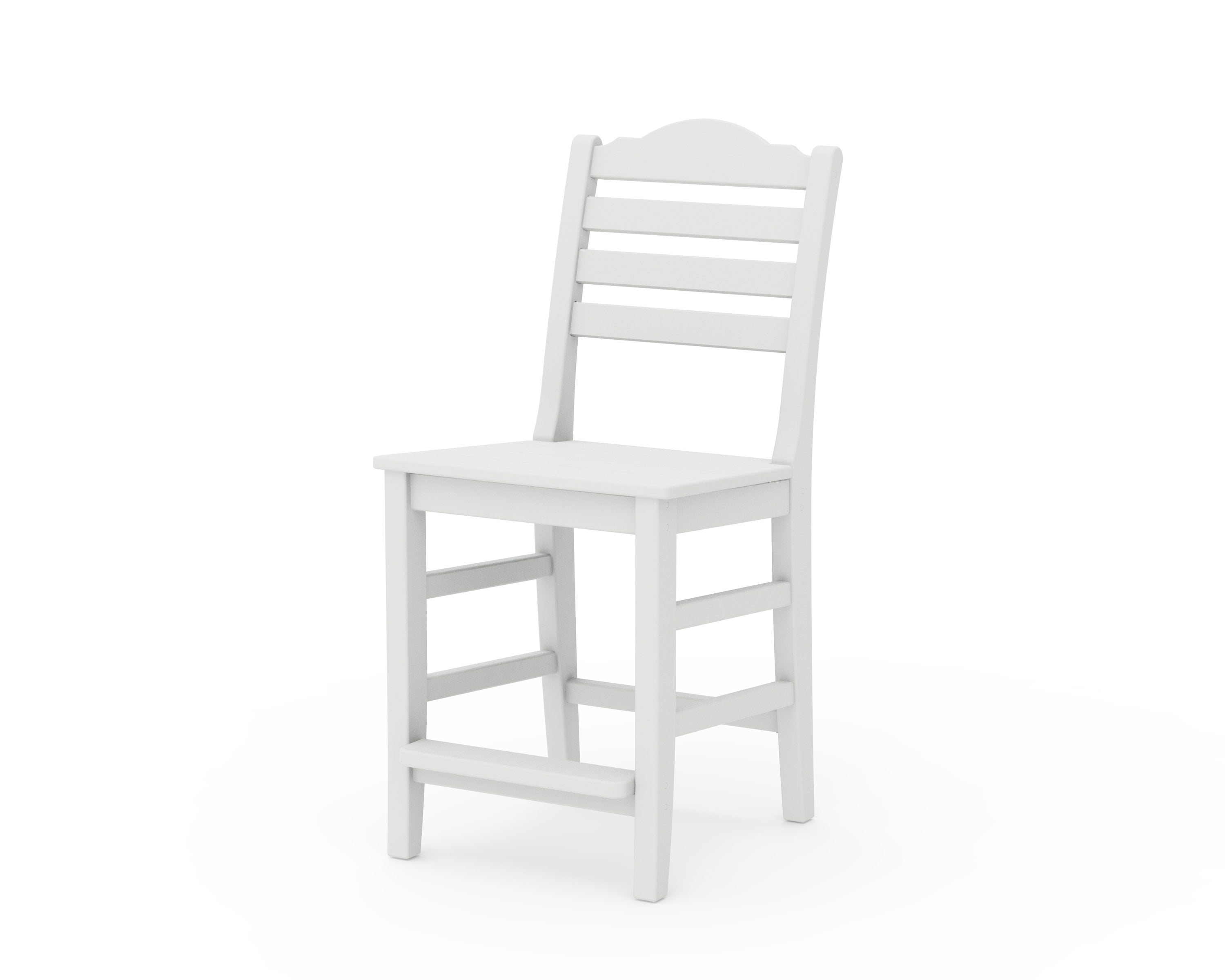 Savannah Counter Side Chair in White