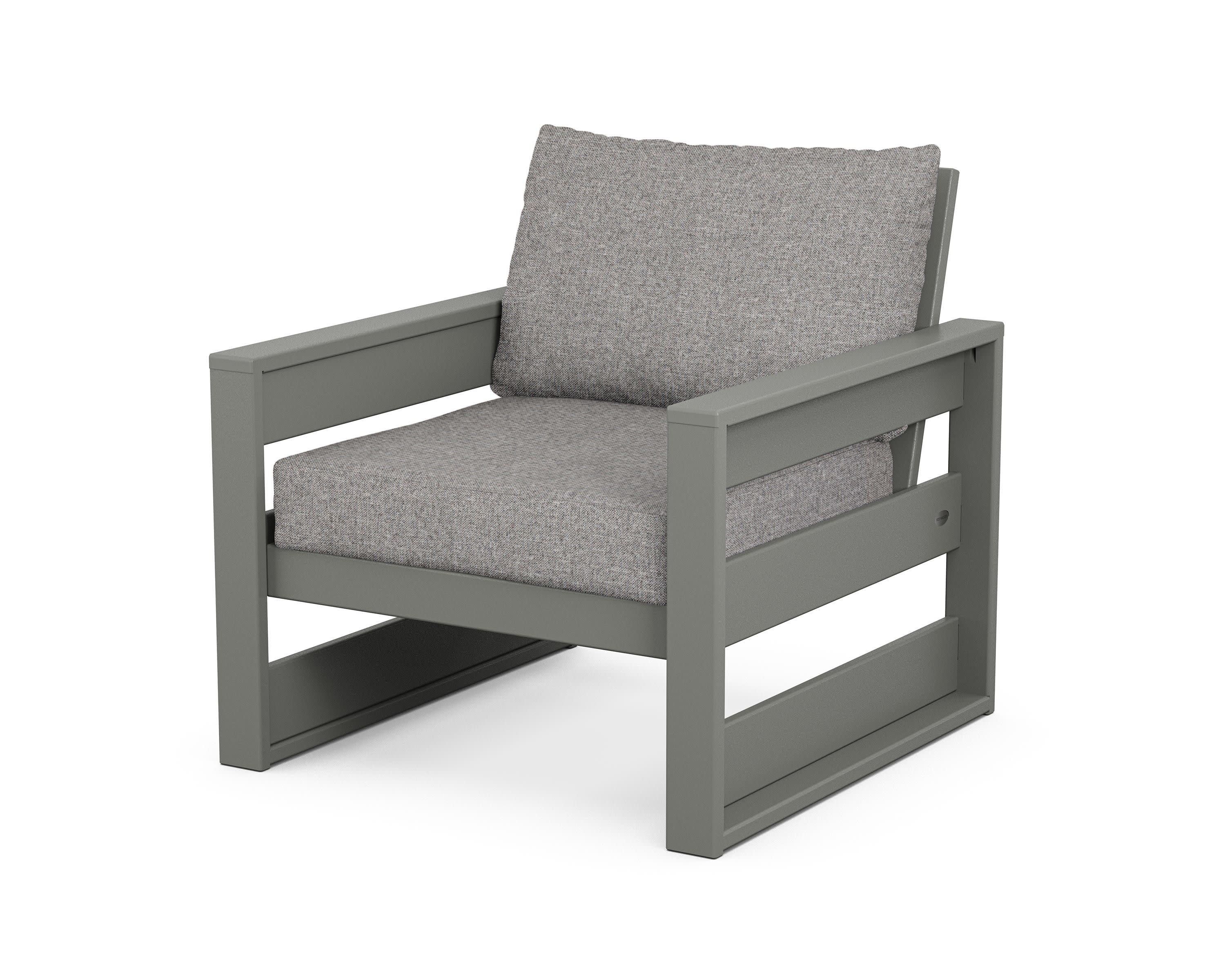 Westport Club Chair in Slate Grey / Grey Mist