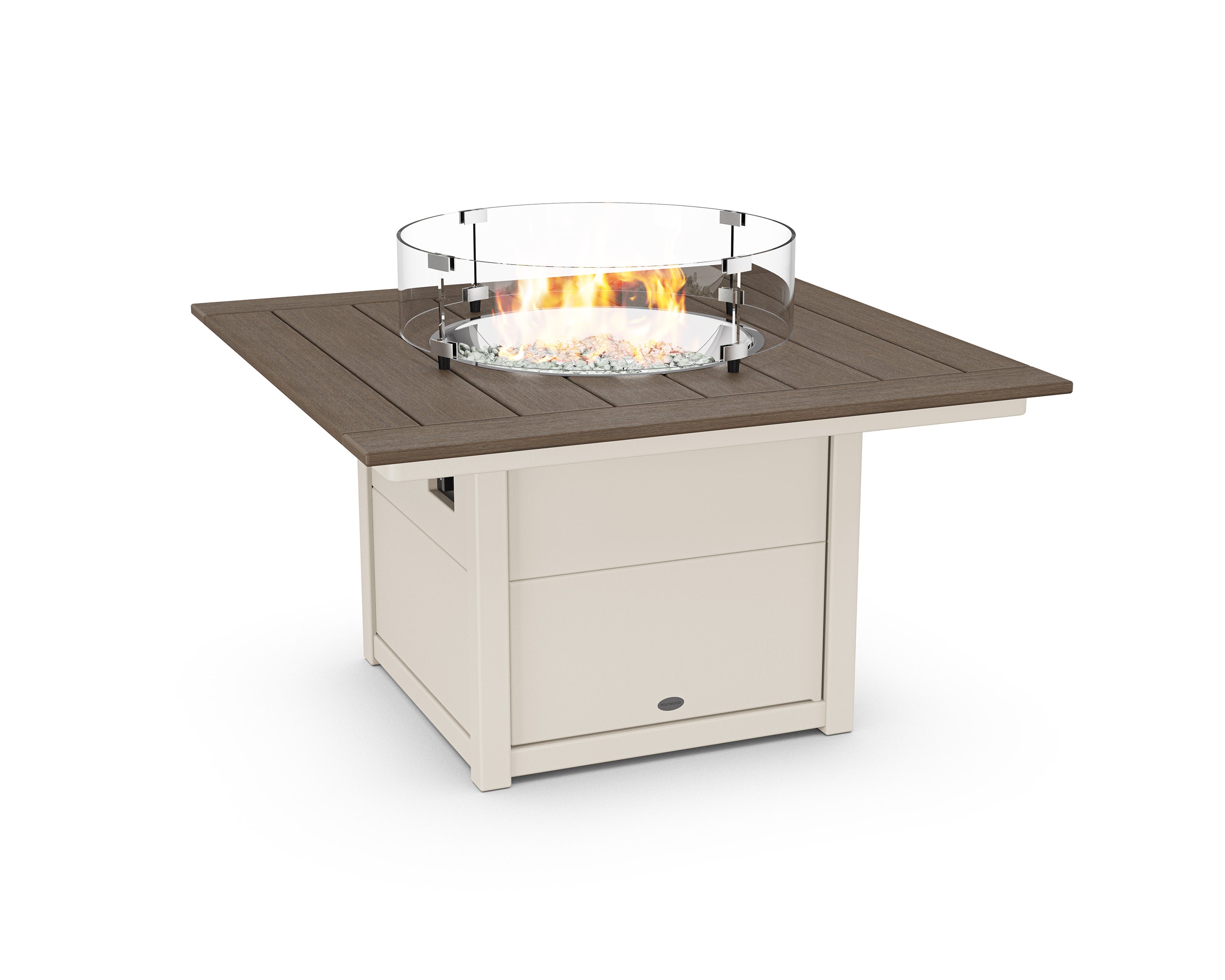 Square 42" Fire Pit Table in Sand / Kona