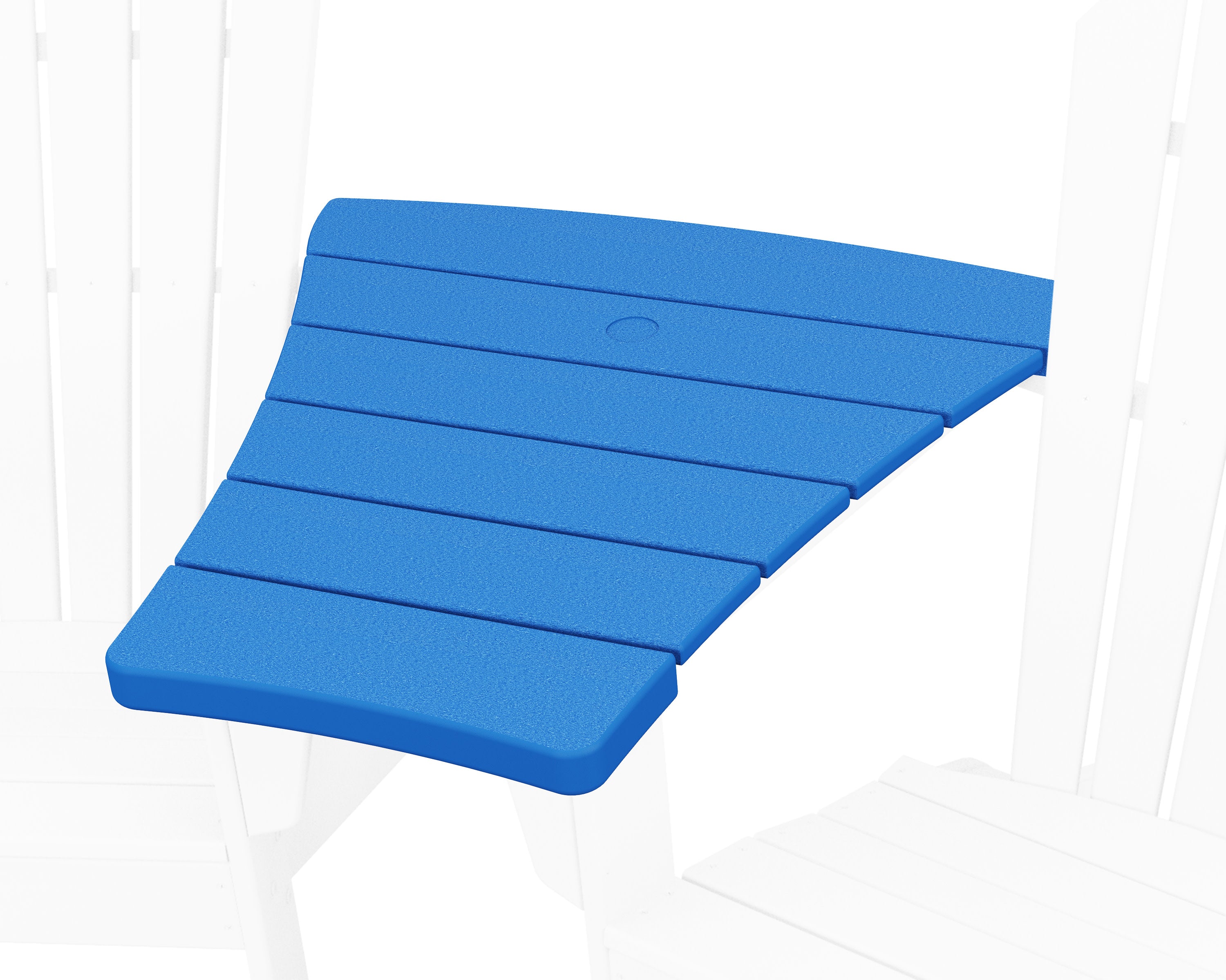 Angled Adirondack Connecting Table in Pacific Blue