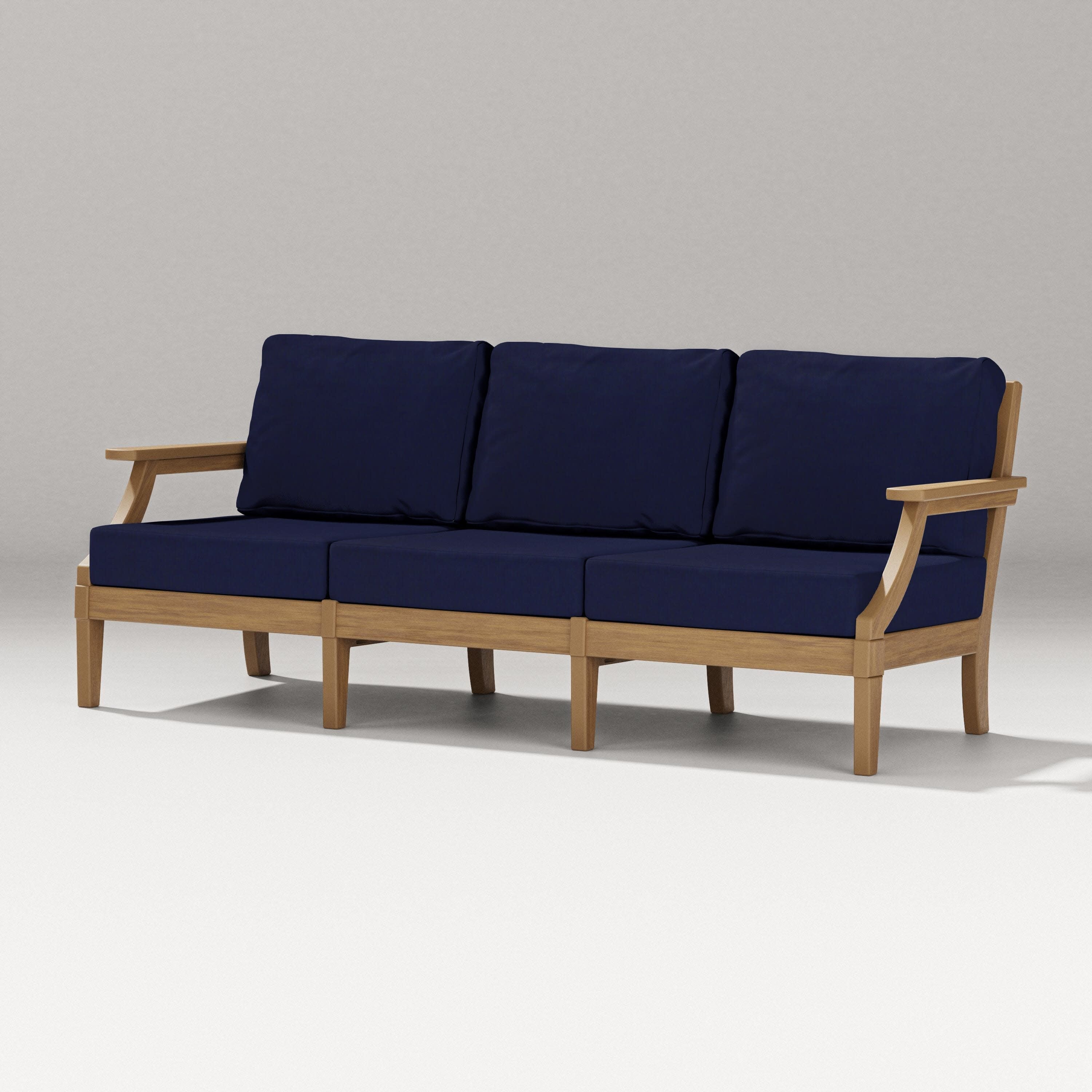 Estate Sofa in Natural / Navy