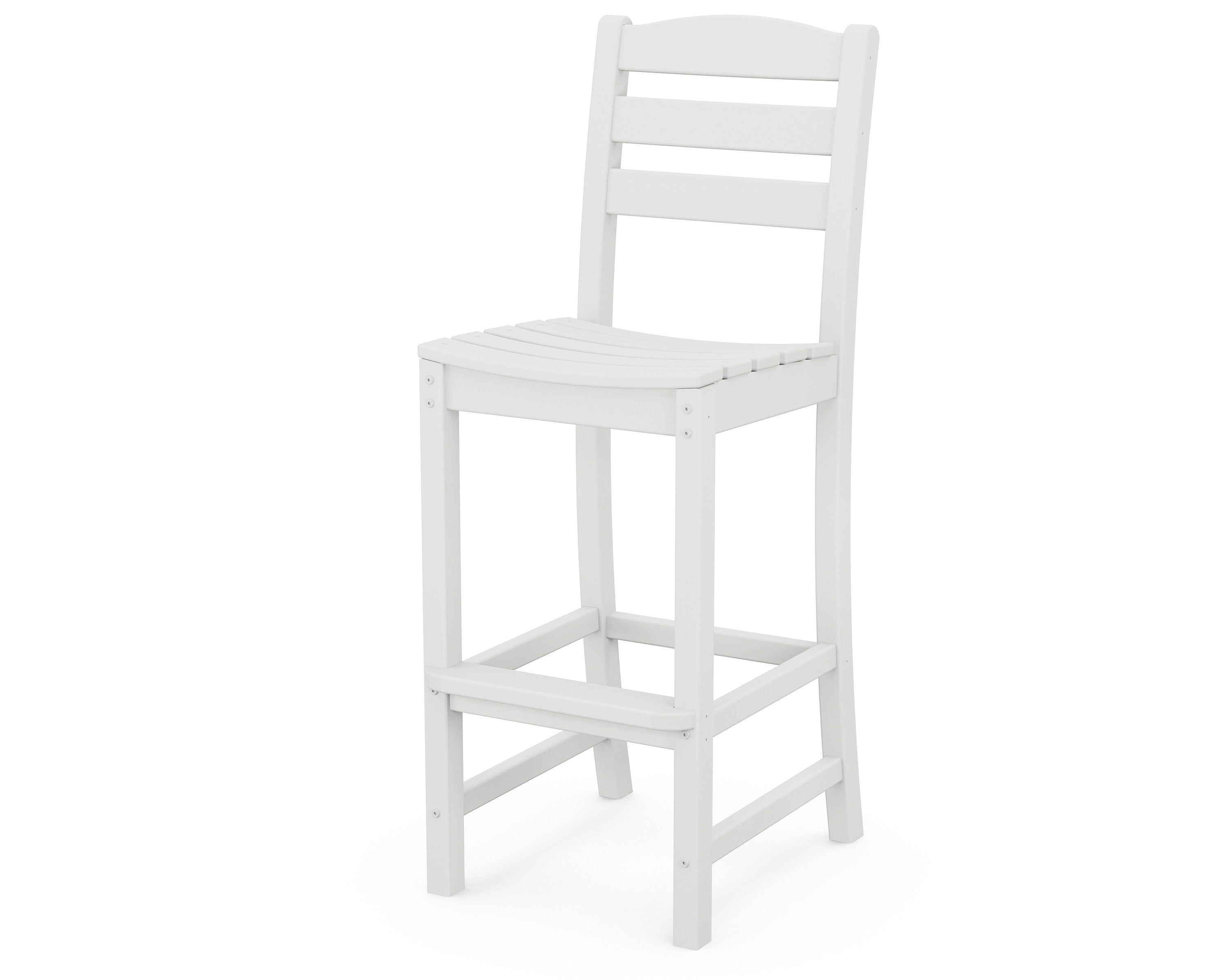 La Casa Caf Bar Side Chair in White