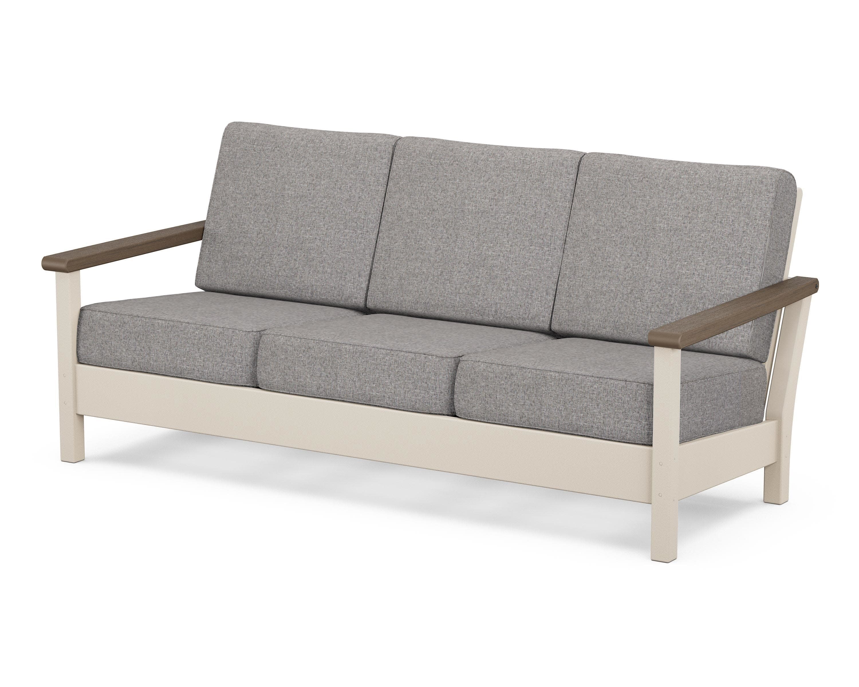 Harbour Deep Seating Sofa in Sand / Kona / Grey Mist