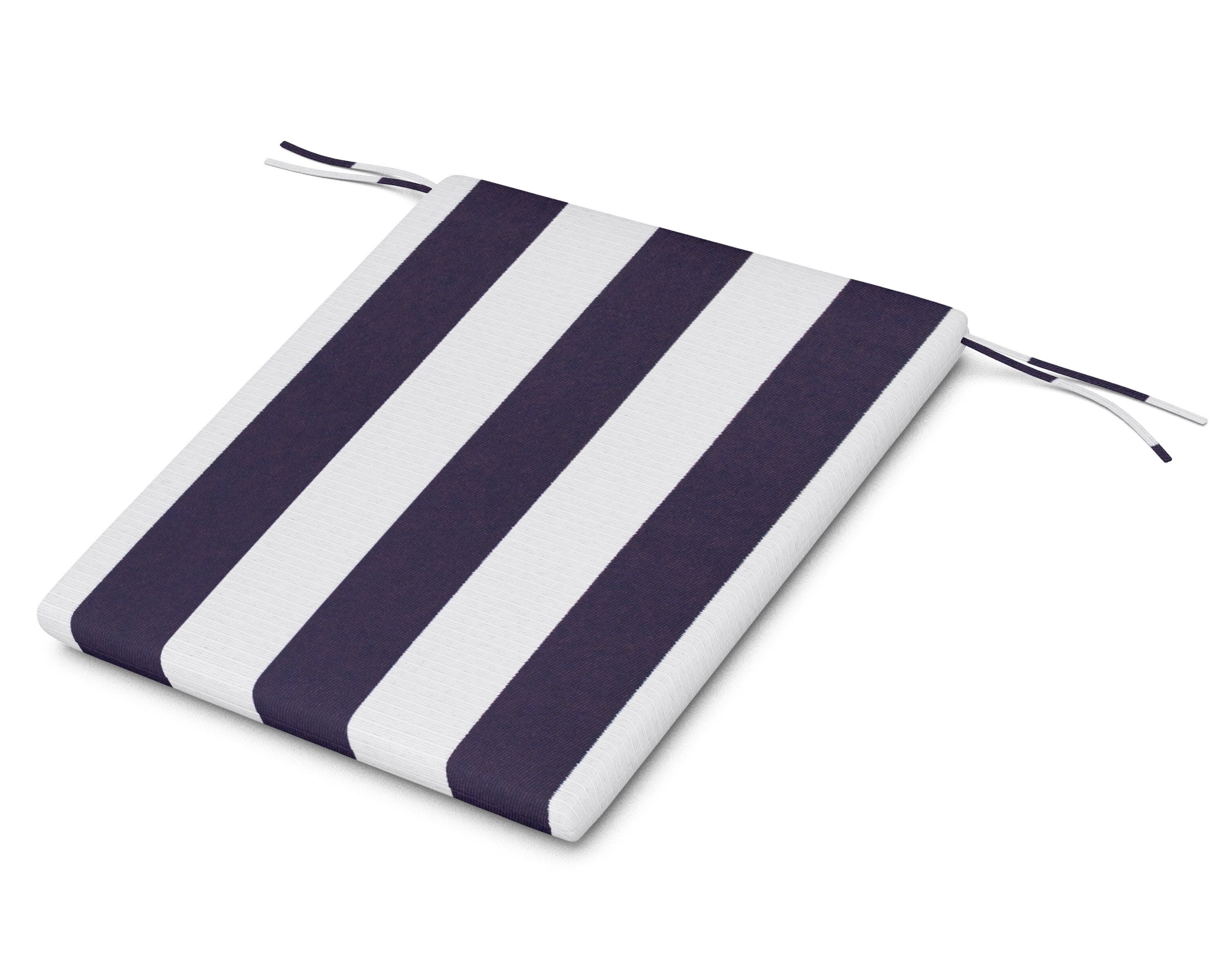 AL100 Seat Pad in Cabana Stripe Navy