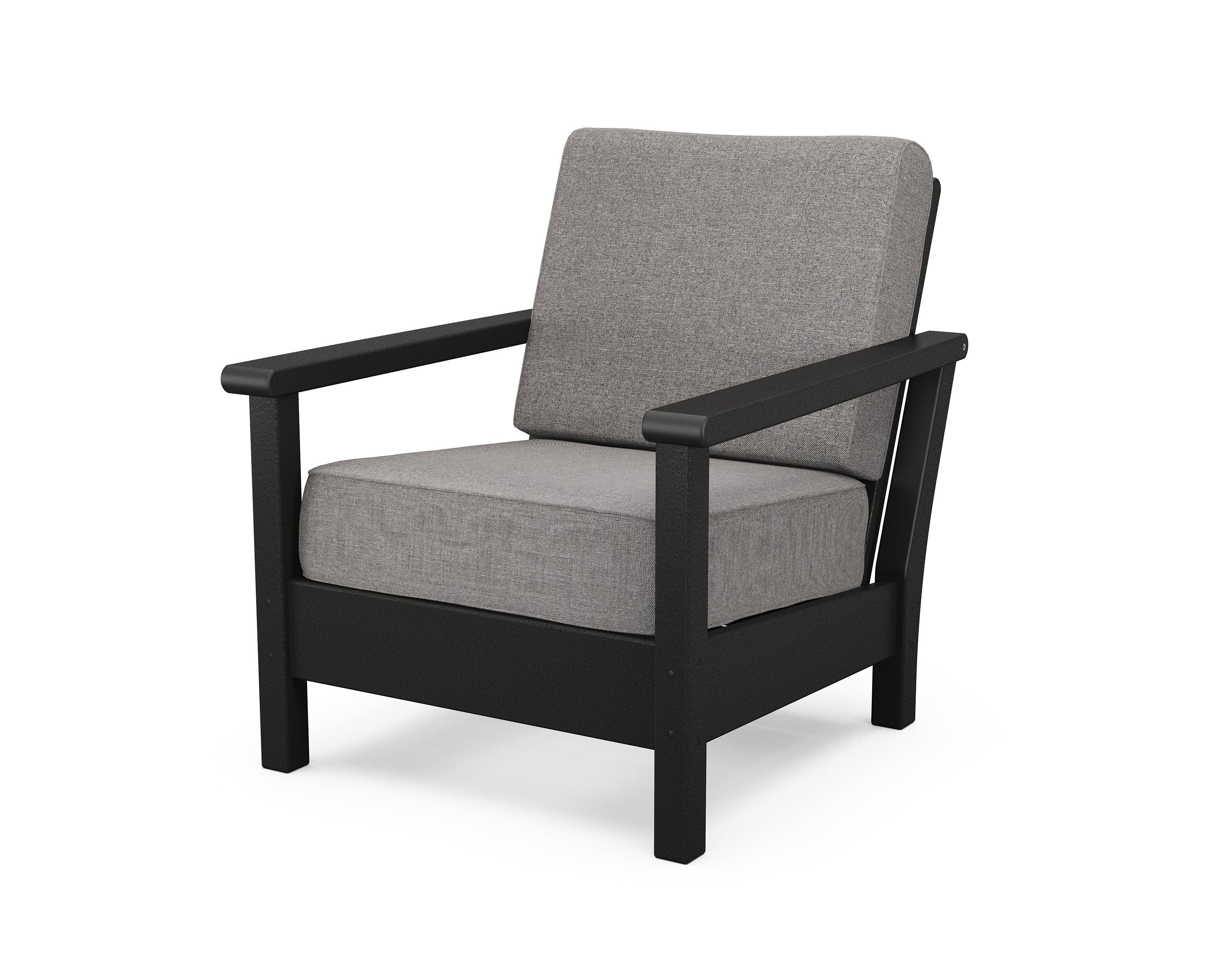Harbour Deep Seating Chair in Black / Grey Mist