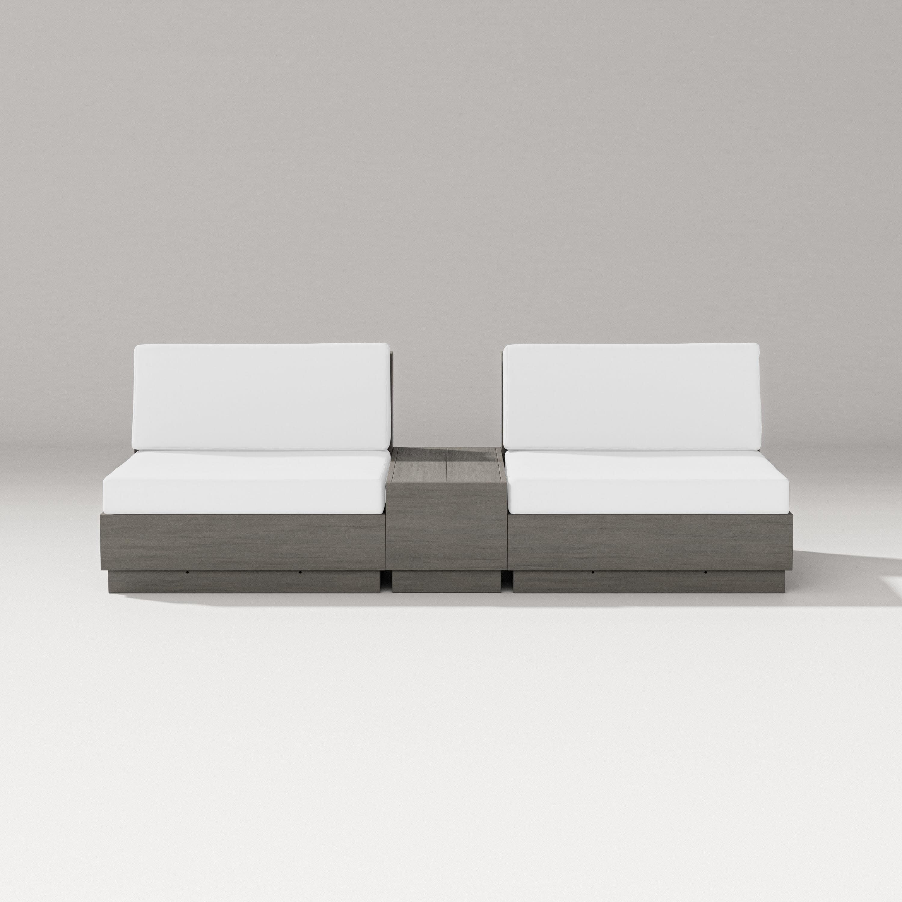Elevate Lounge Chair Set in Driftwood / Natural