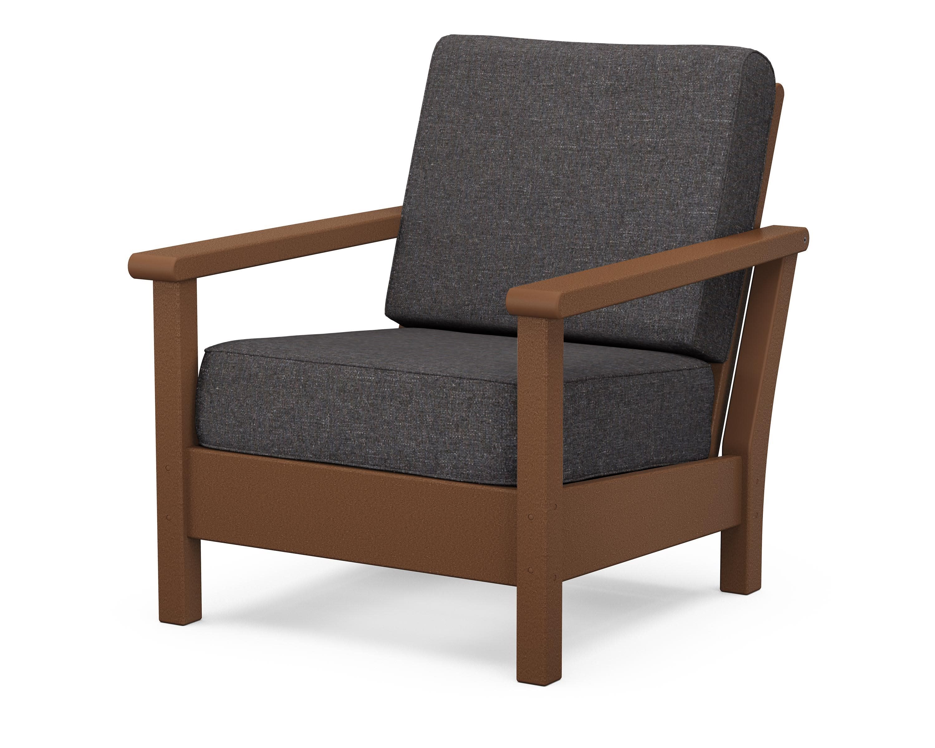 Harbour Deep Seating Chair in Teak / Ash Charcoal