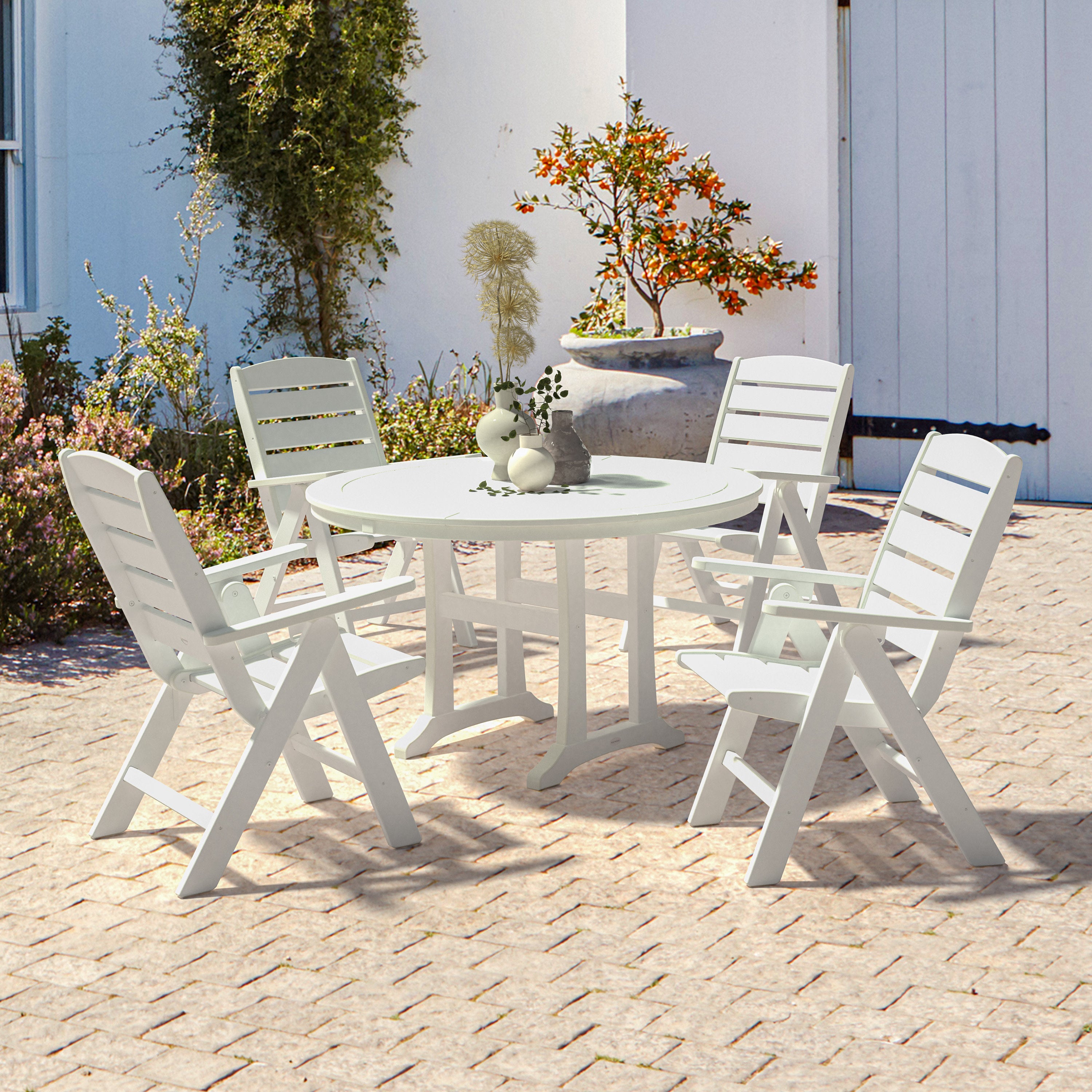 Chesapeake 5-Piece Folding Dining Set