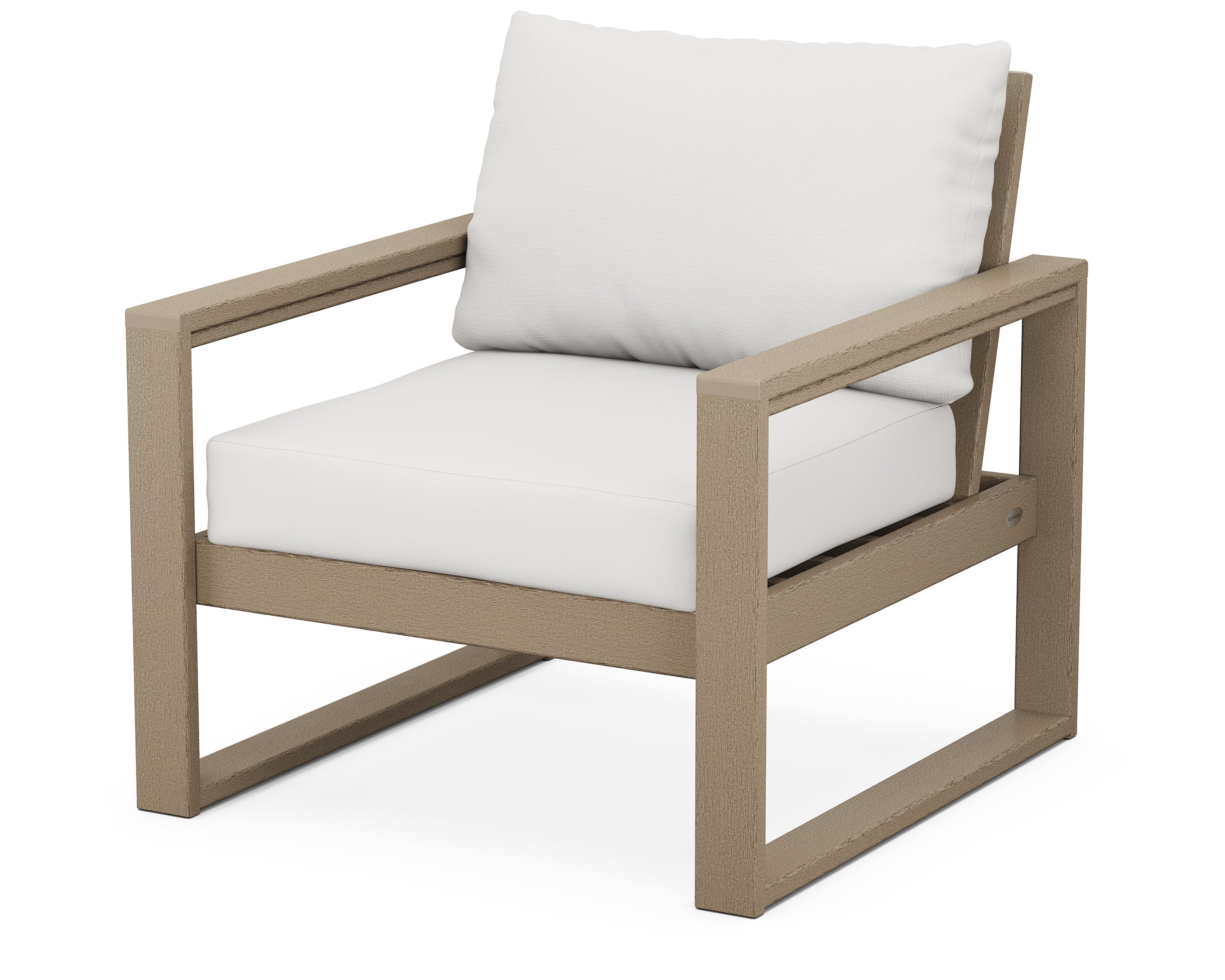 EDGE Club Chair in Vintage Sahara / Natural Linen
