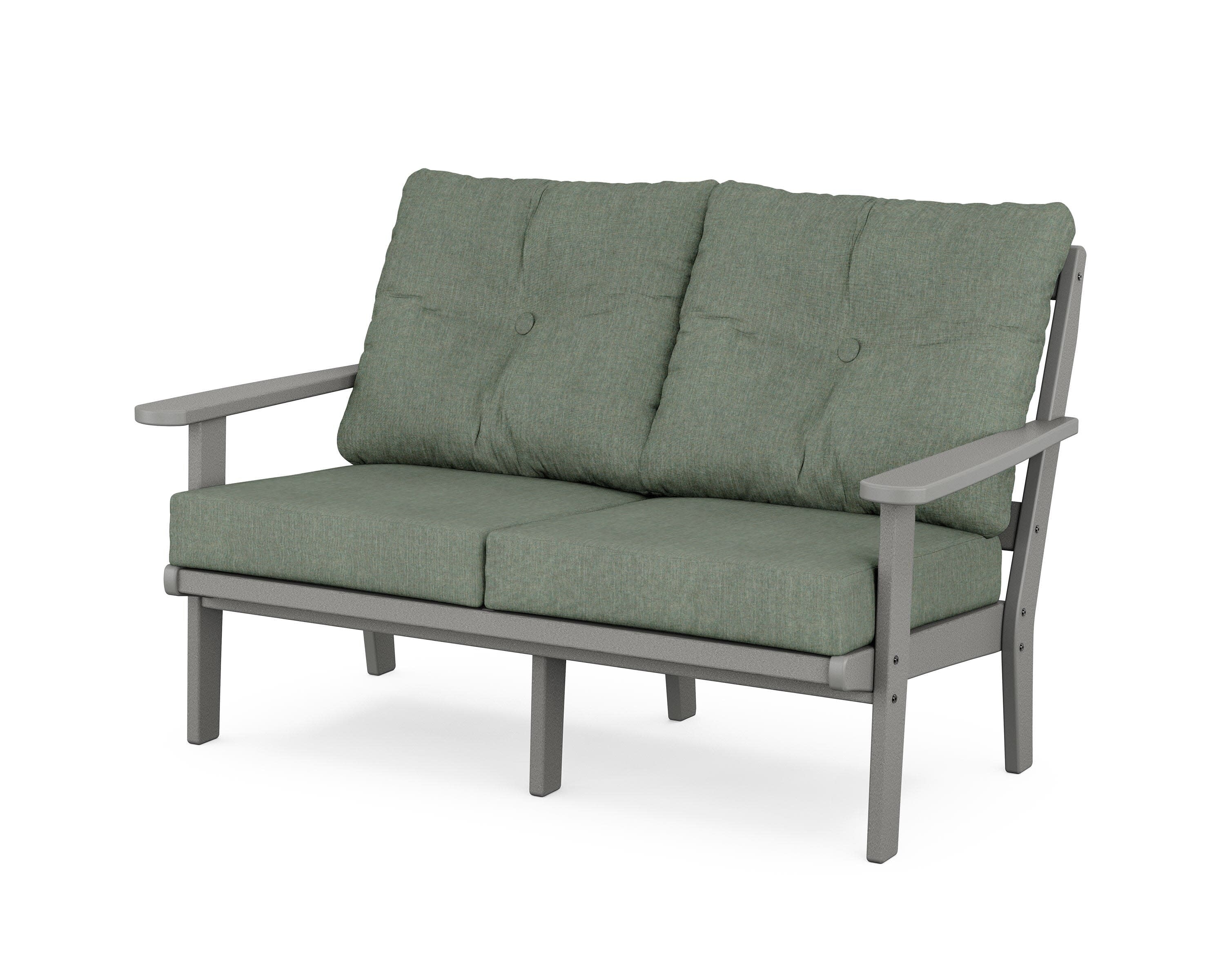 Mission Deep SeatingLoveseat in Slate Grey / Cast Sage