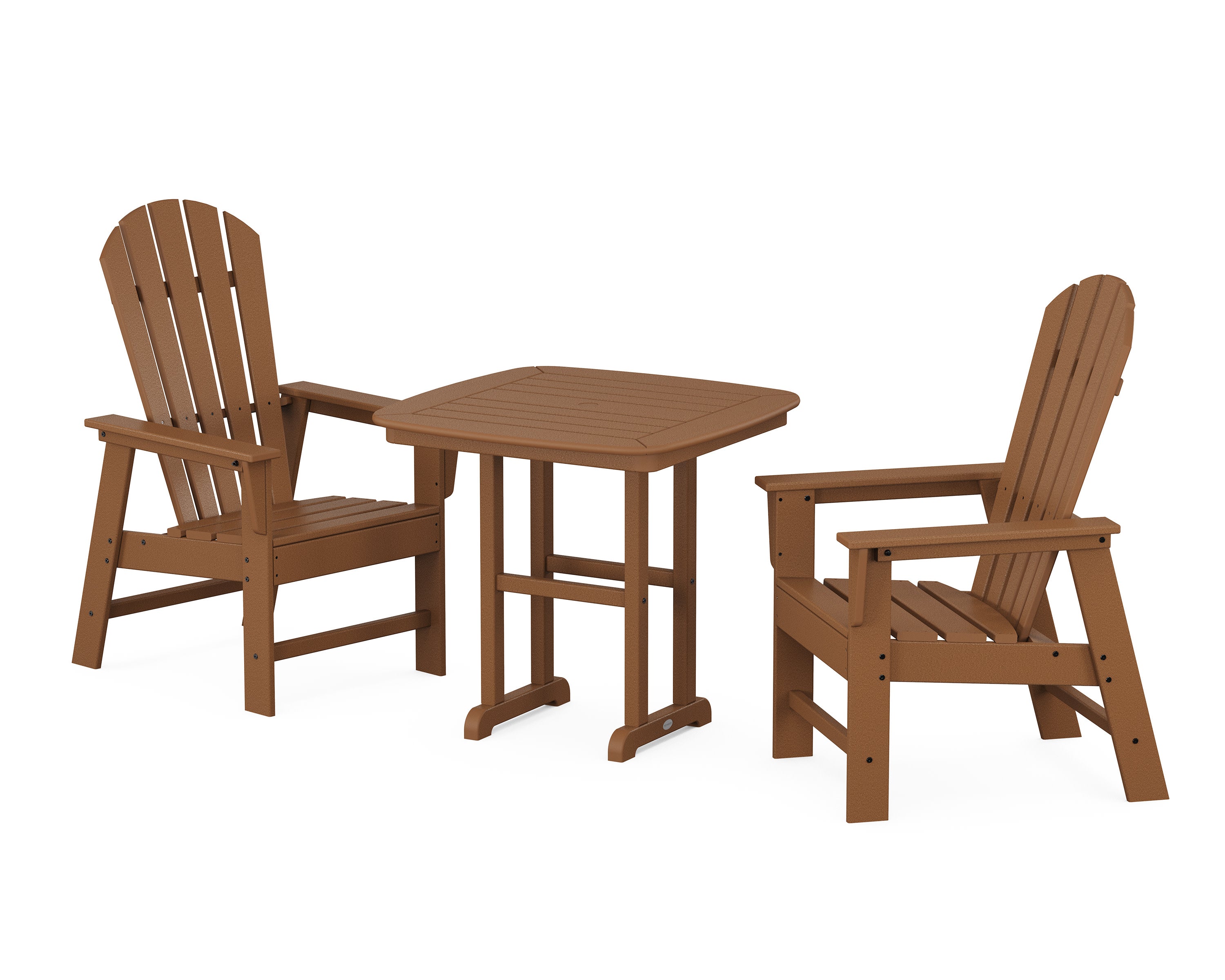 South Beach 3-Piece Dining Set in Teak