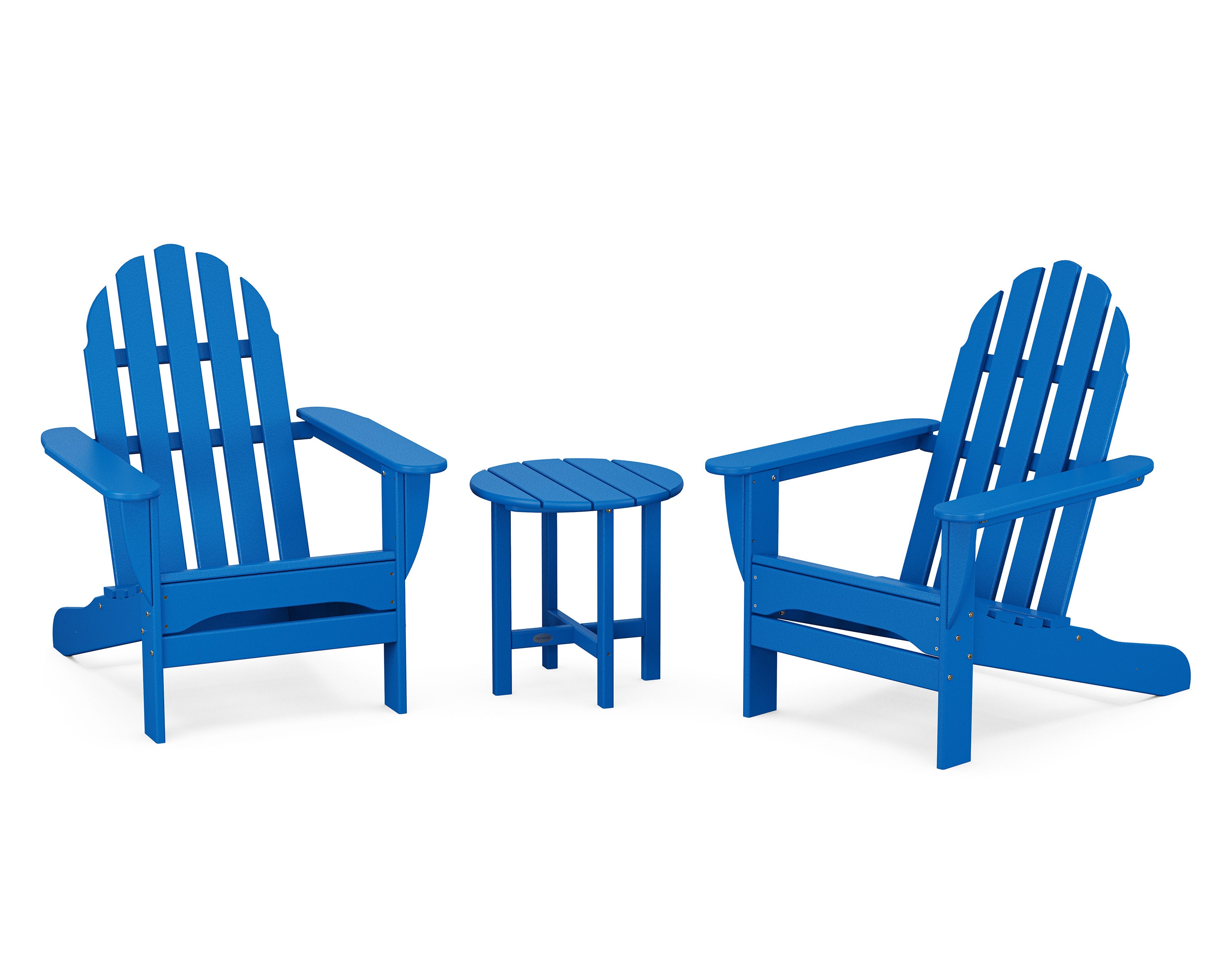 Classic Adirondack 3-Piece Set in Pacific Blue