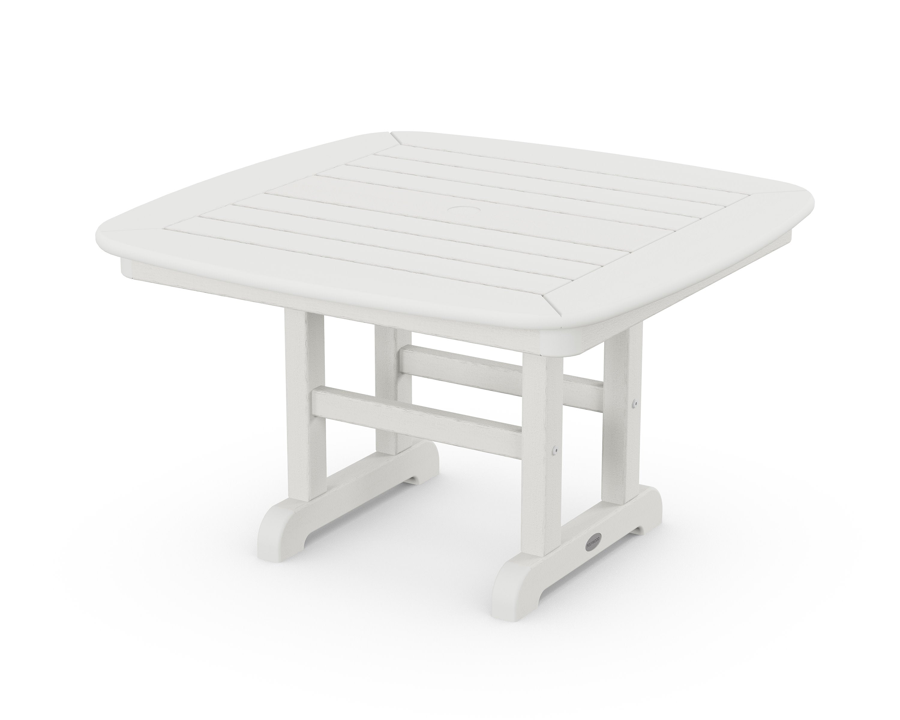 Nautical 31" Conversation Table in Vintage White