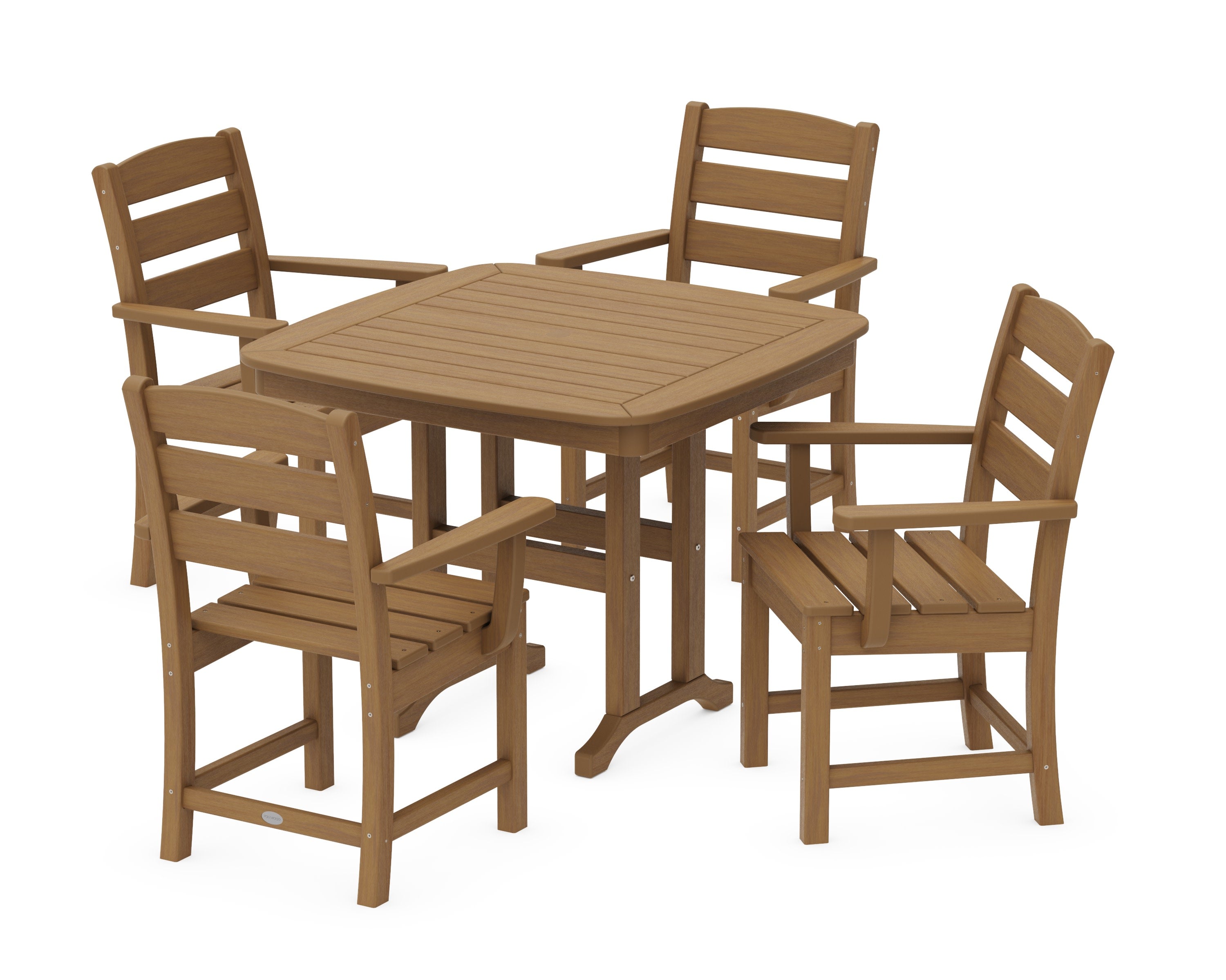 Lakeside 5-Piece Dining Set in Natural