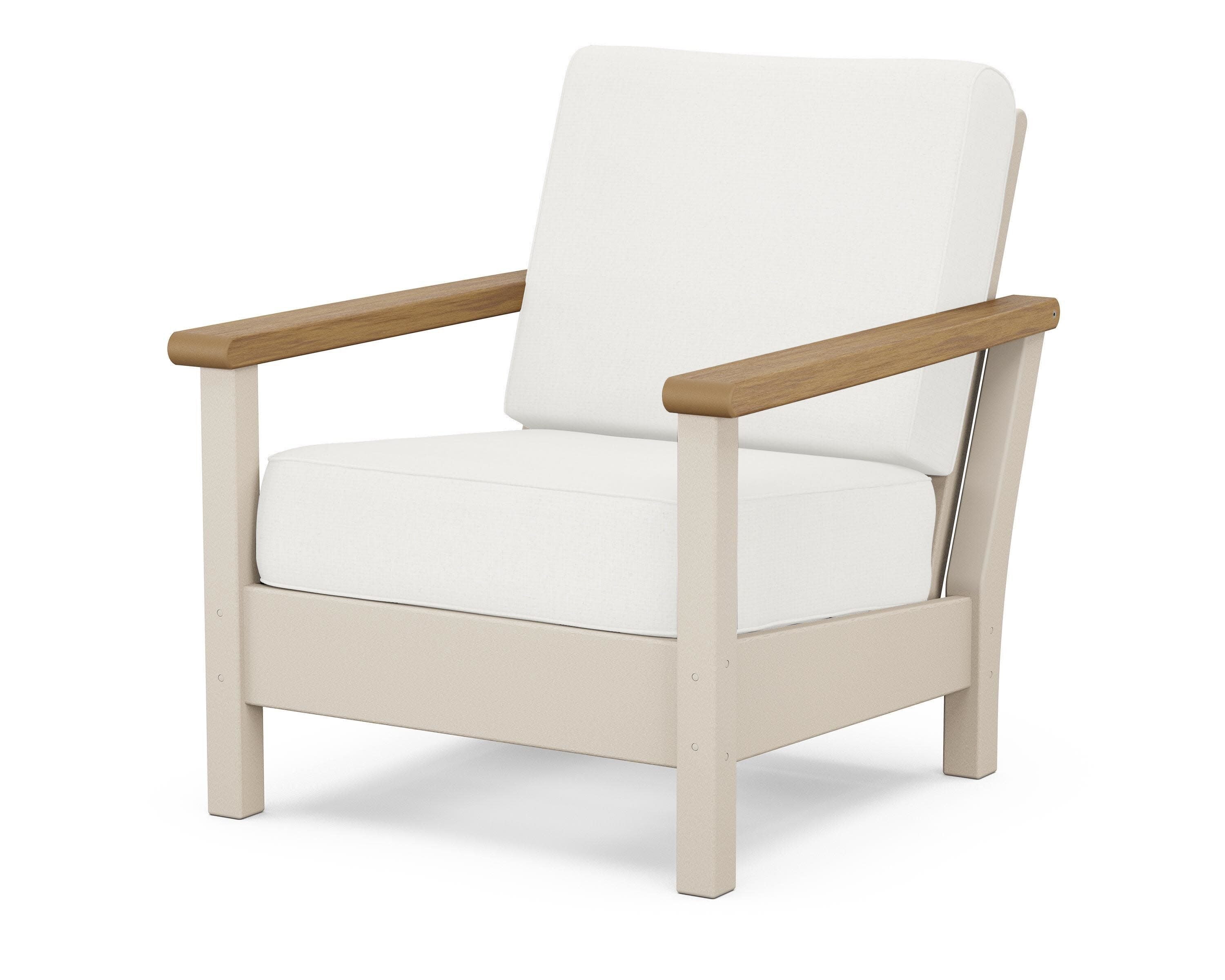Harbour Deep Seating Chair in Sand / Natural / Natural Linen