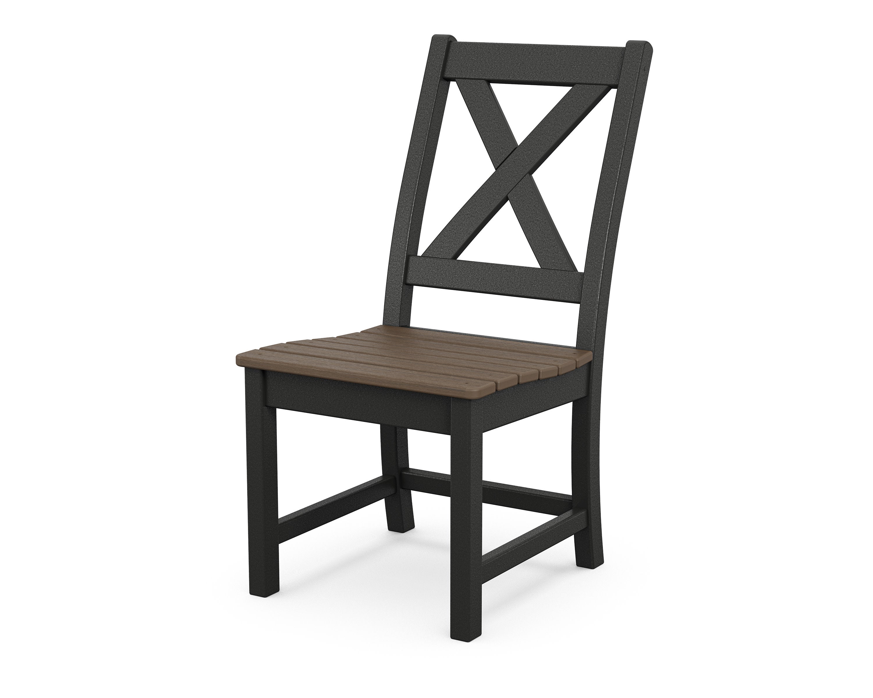 Braxton Dining Side Chair in Black / Kona