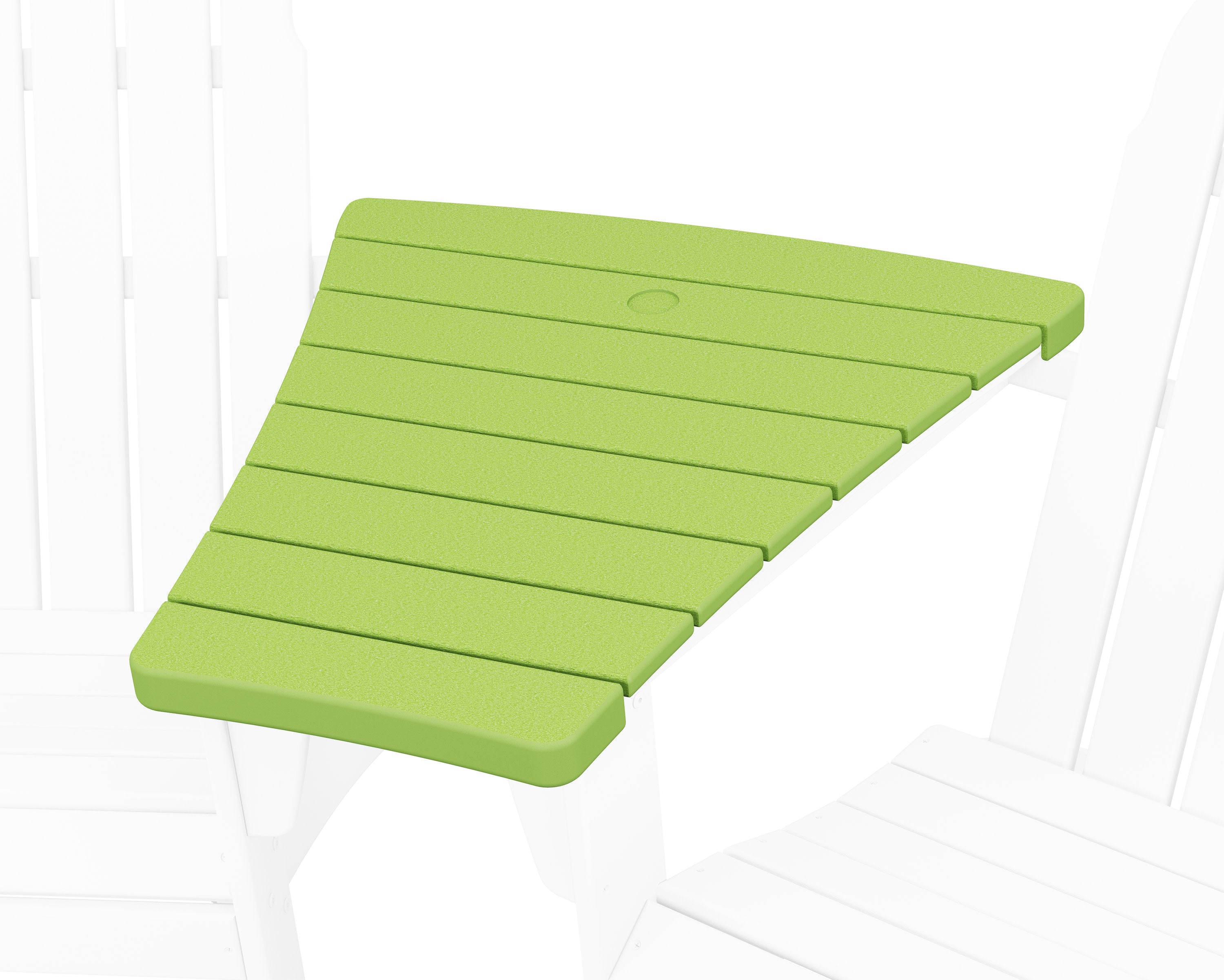 400 Series Angled Adirondack Connecting Table in Lime