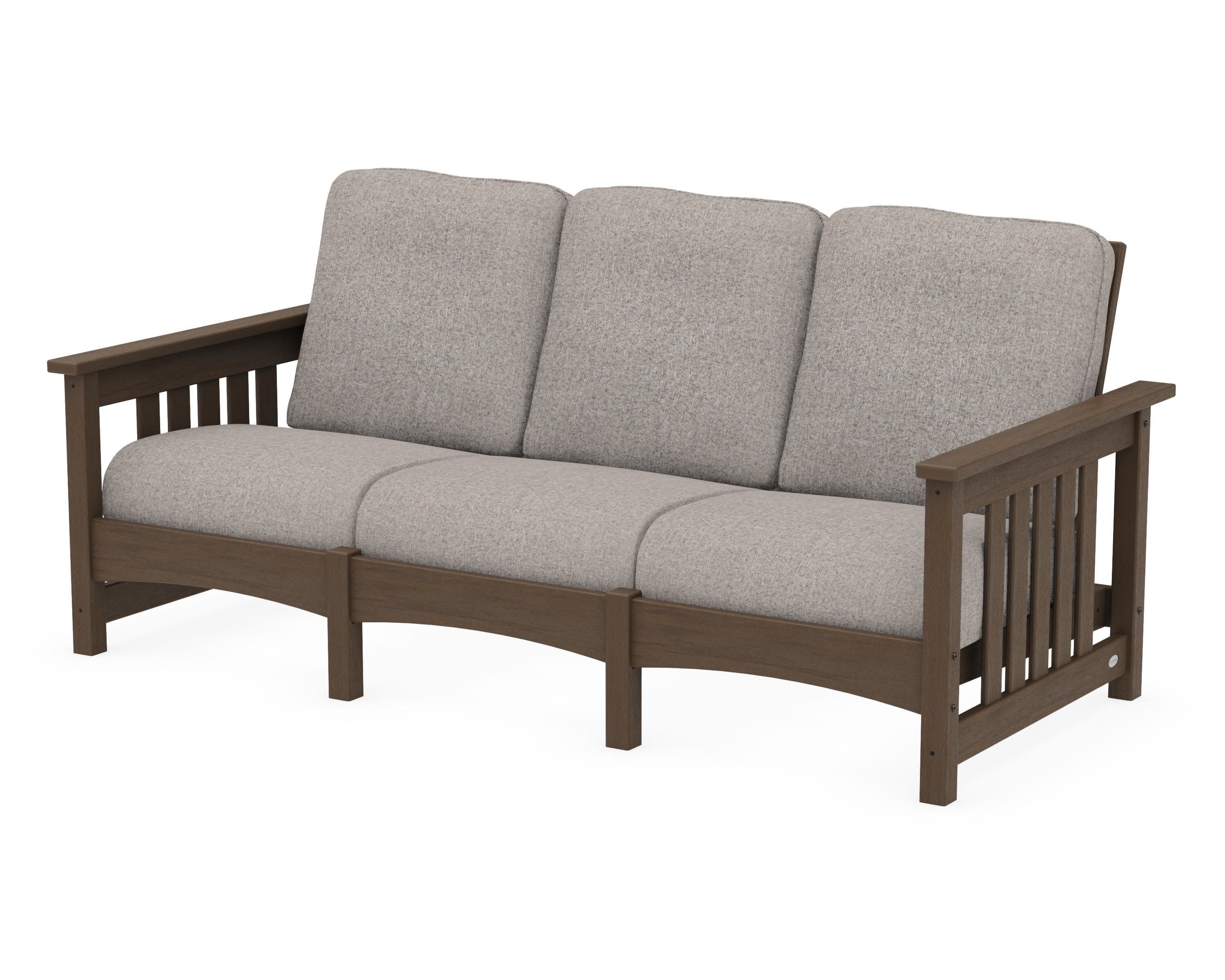 Club Mission Sofa in Kona / Weathered Tweed