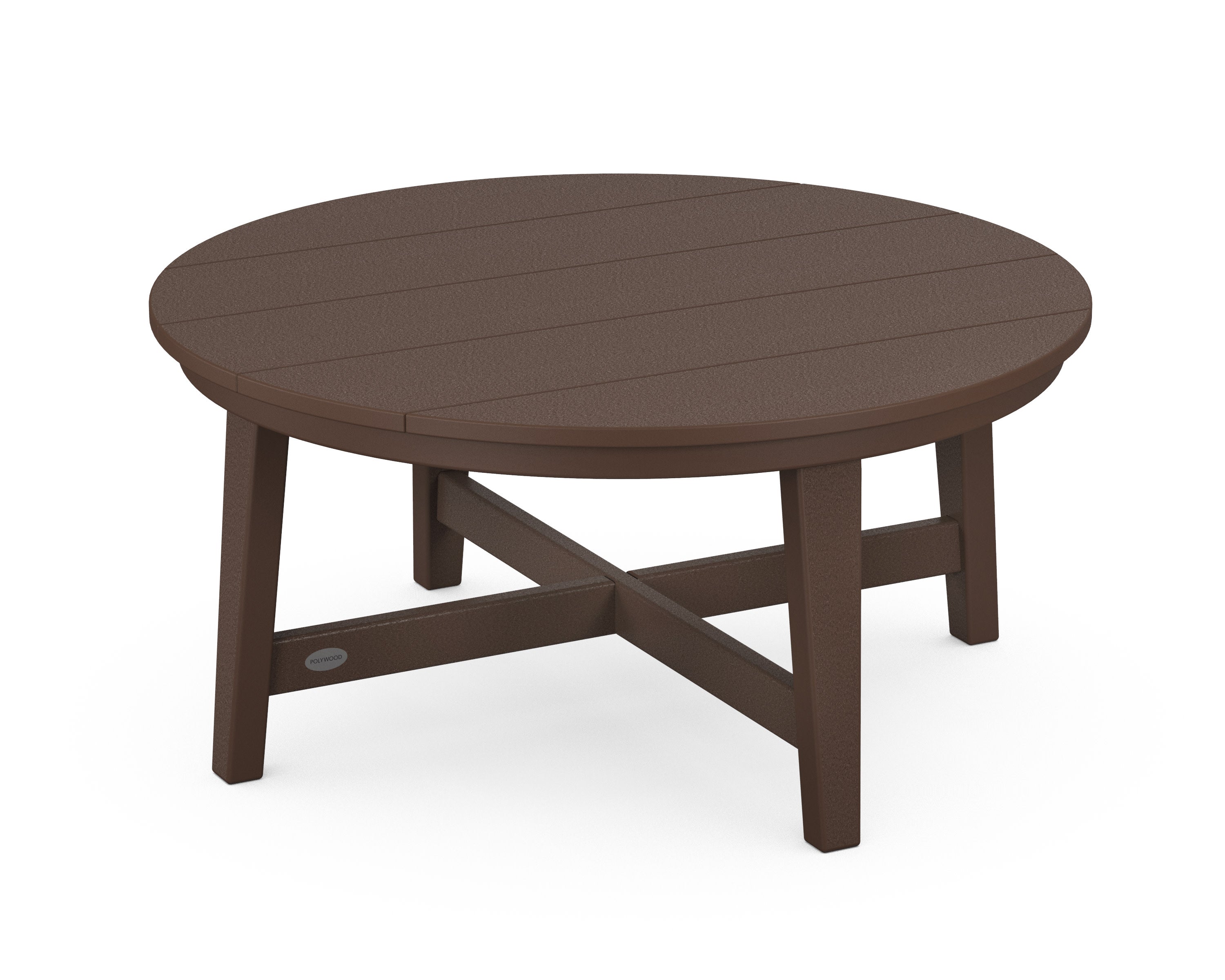 Newport 36" Round Coffee Table in Mahogany