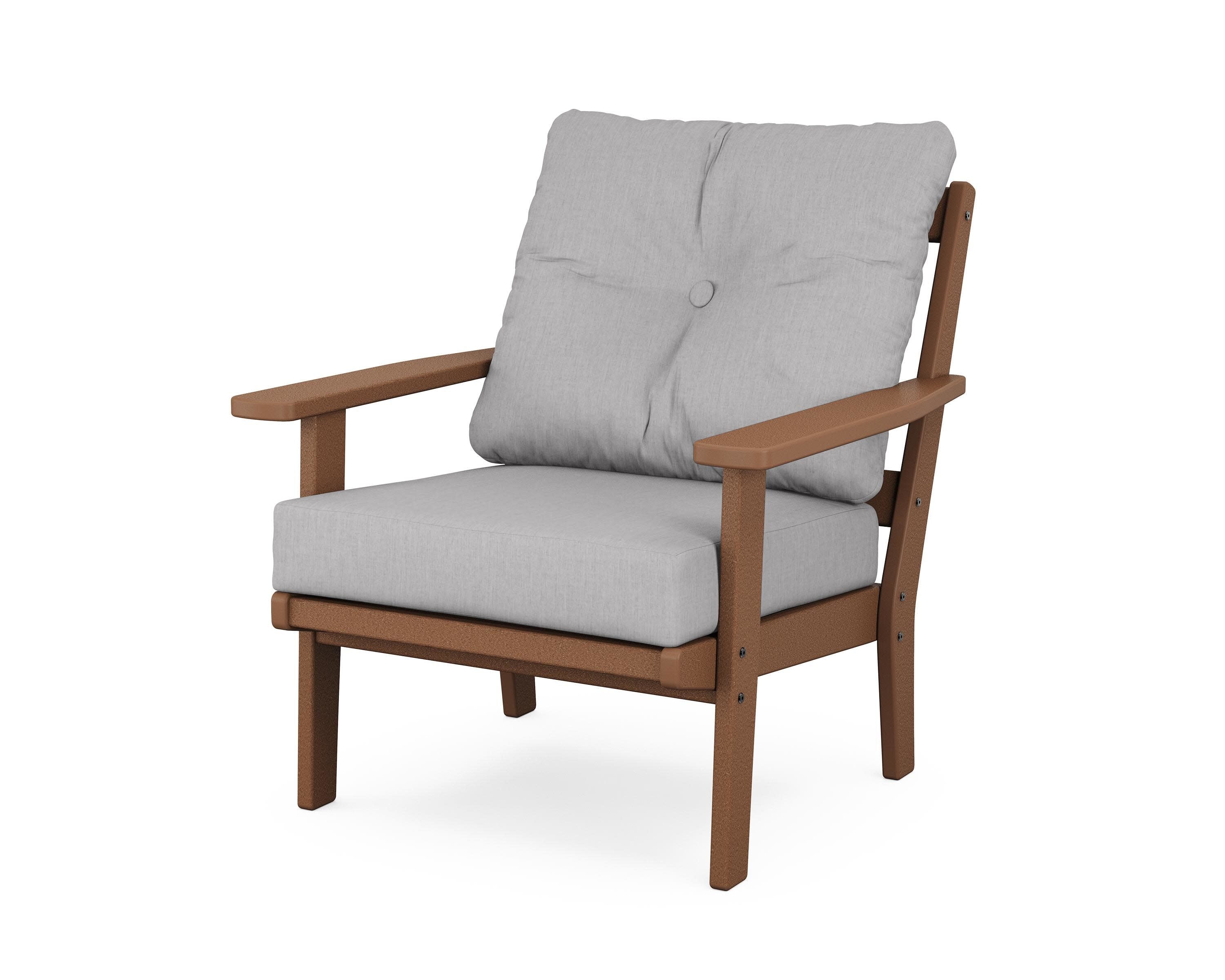 Oxford Deep Seating Chair in Teak / Granite